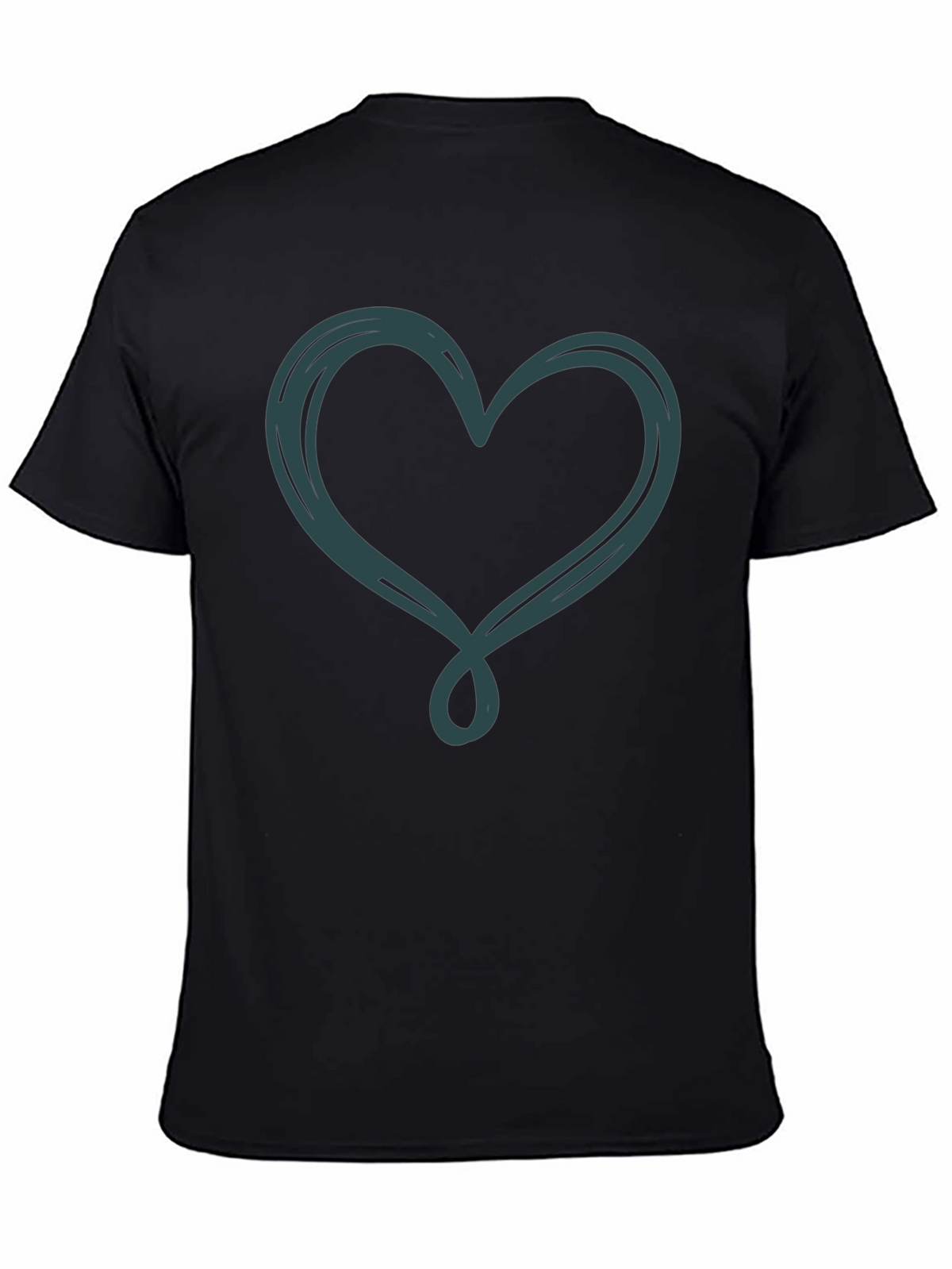 Heart Scribble Graphic Tee