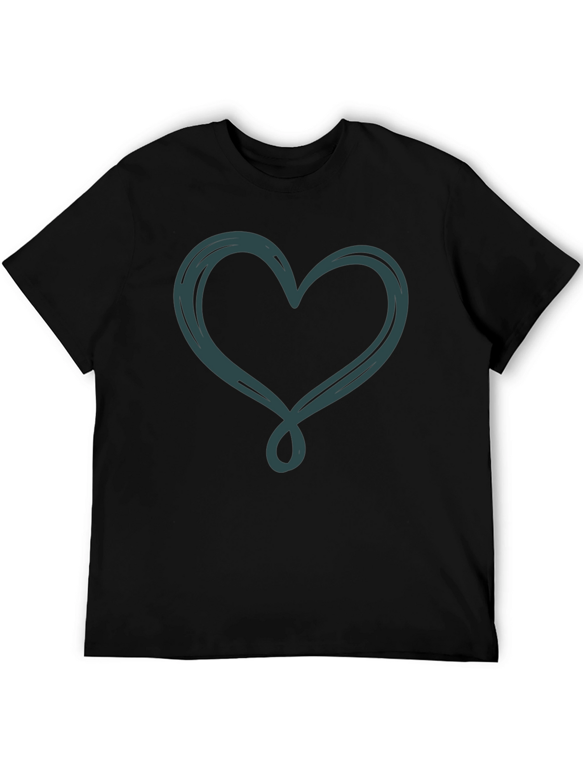 Heart Scribble Graphic Tee