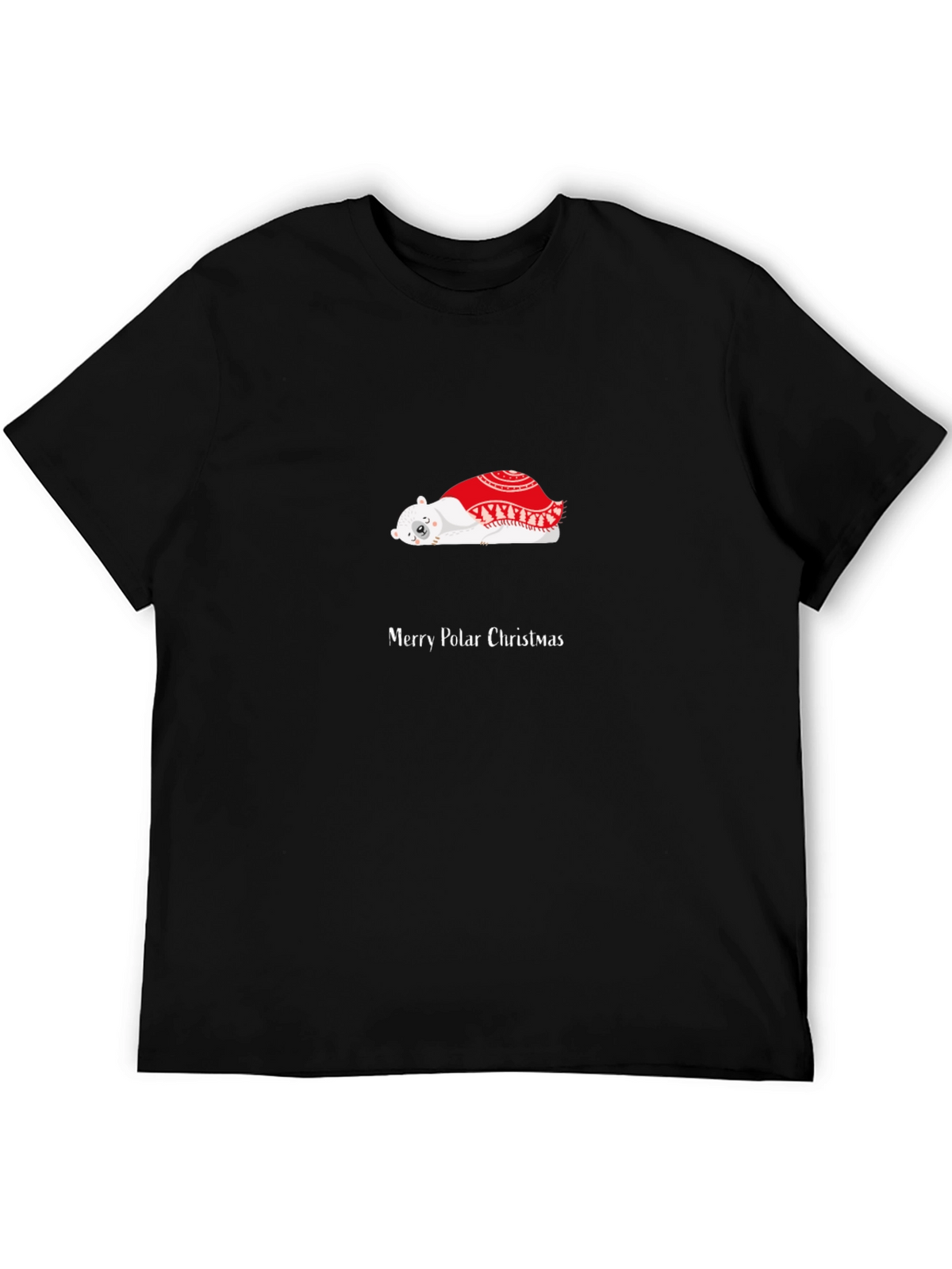 Merry Polar Christmas Graphic T-Shirt