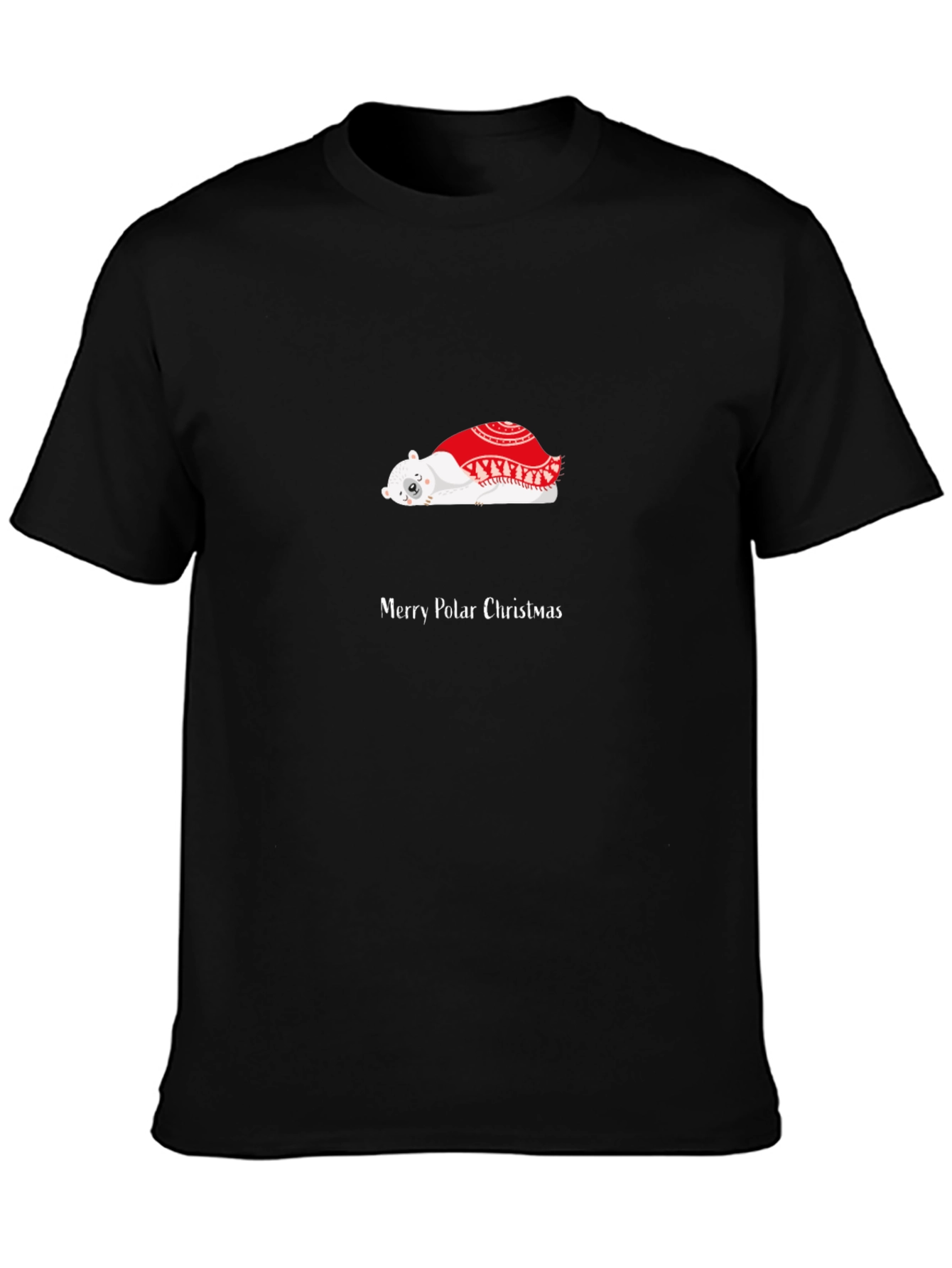 Merry Polar Christmas Graphic T-Shirt