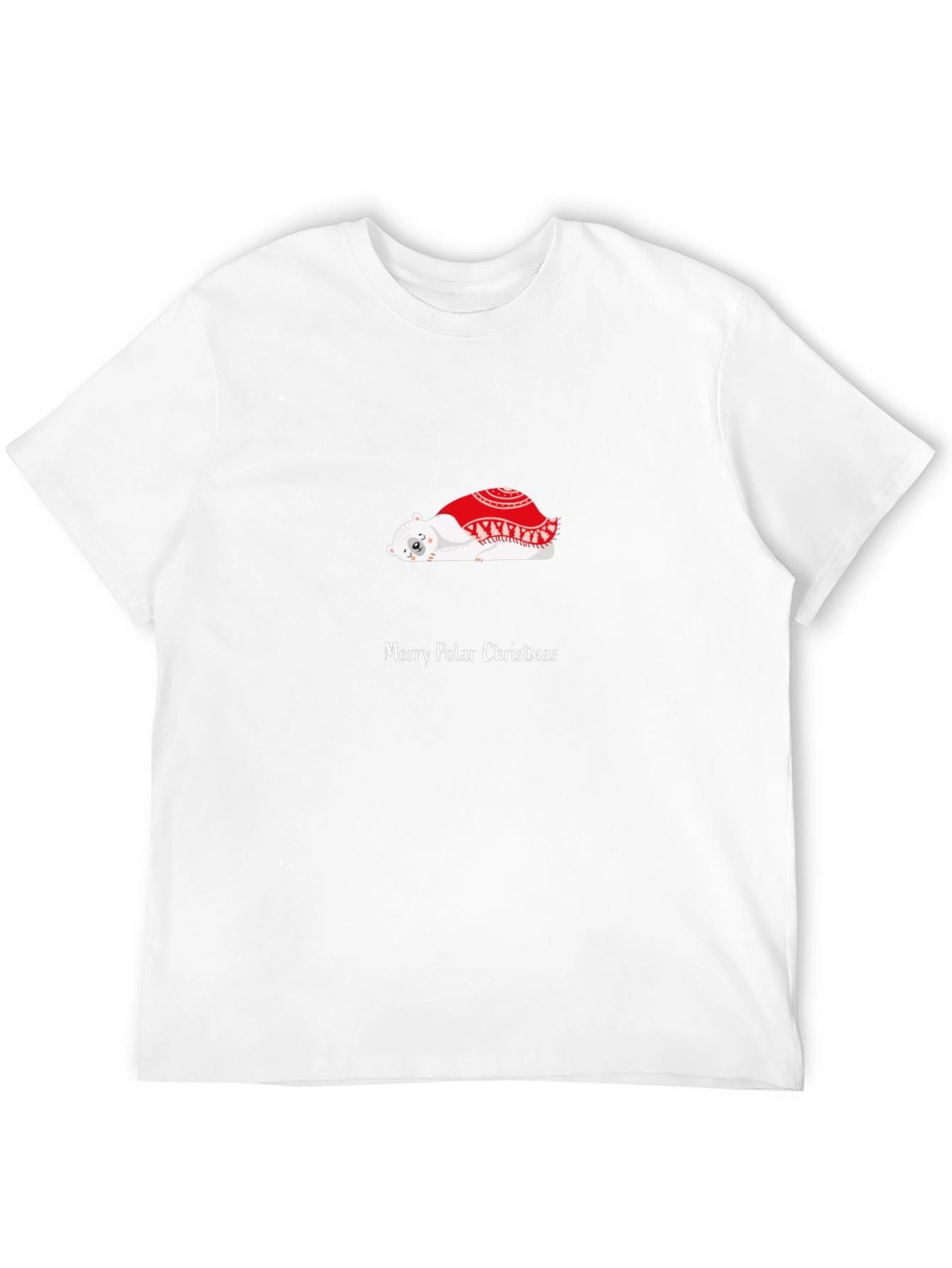 Merry Polar Christmas Graphic T-Shirt