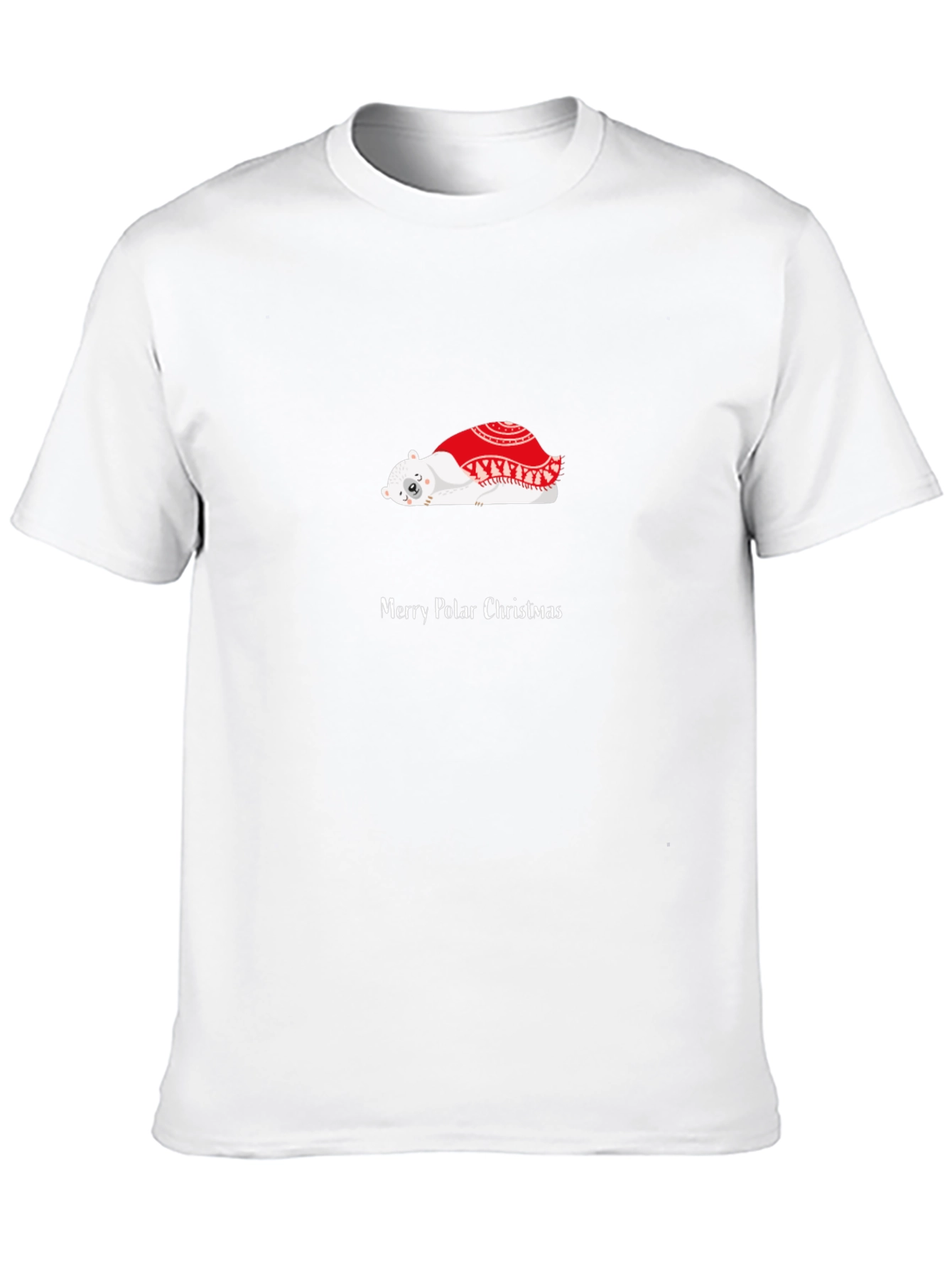 Merry Polar Christmas Graphic T-Shirt