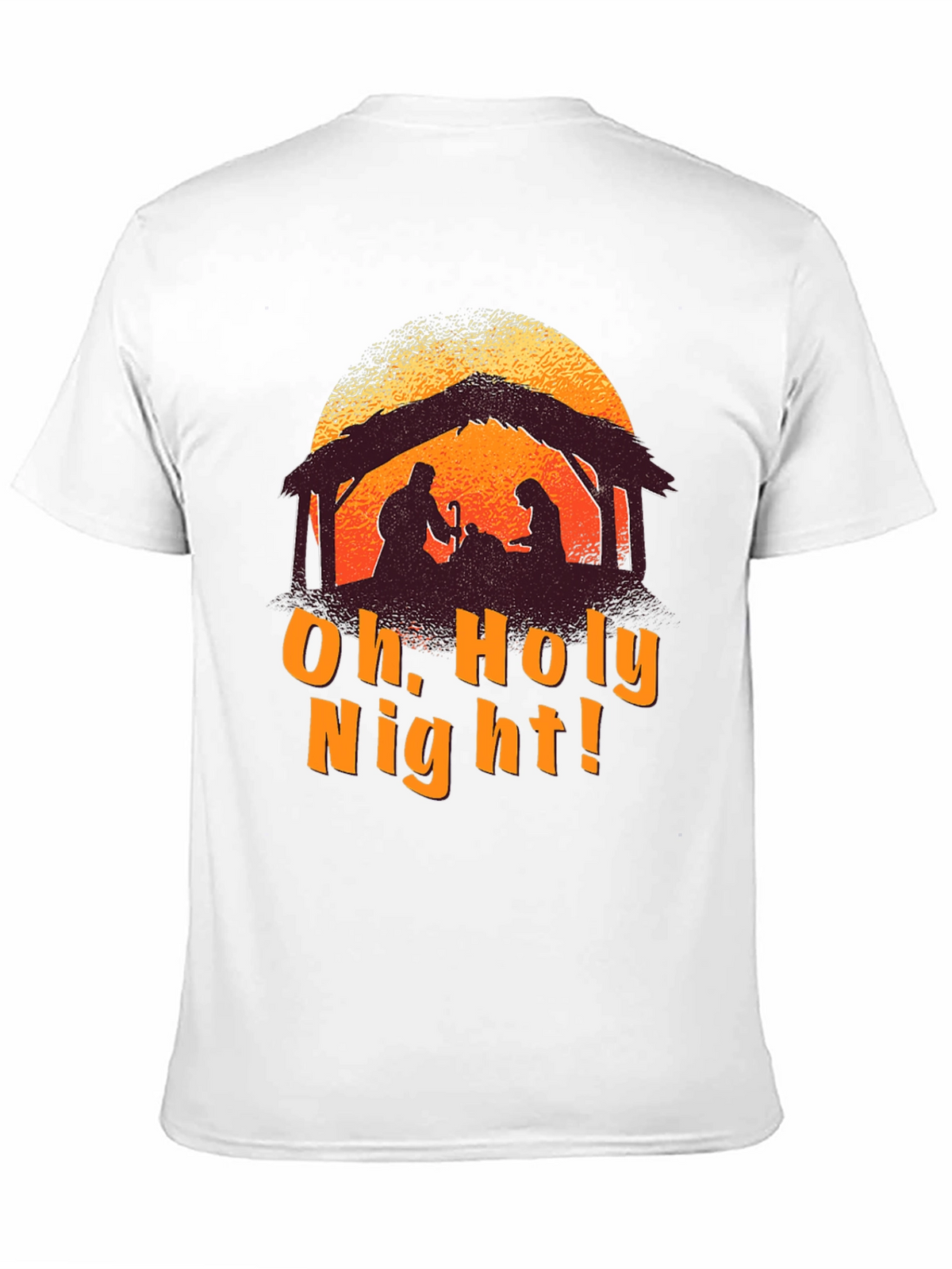 Oh Holy Night Nativity Silhouette T-Shirt