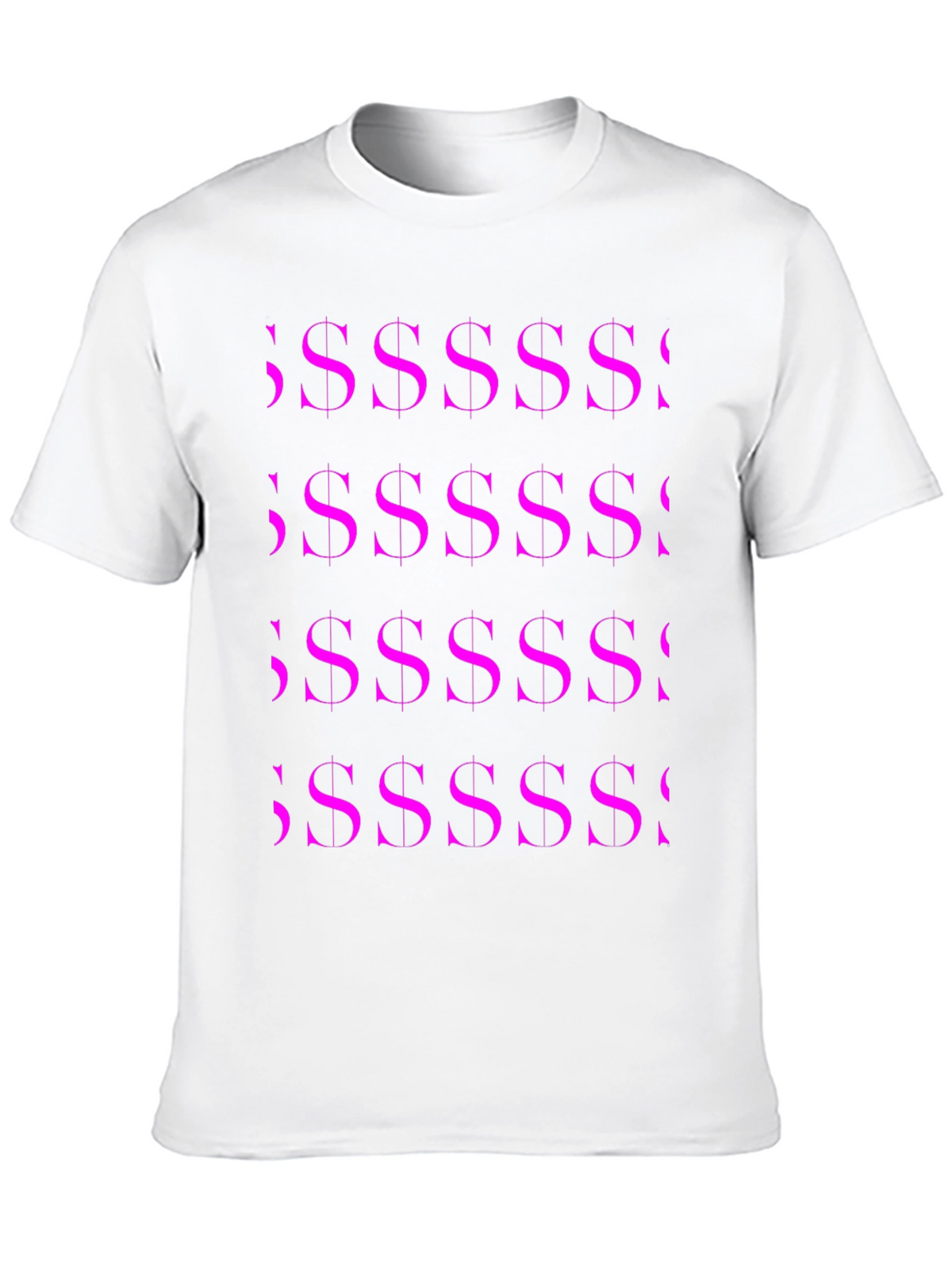 Money T-Shirt Black Dollar Sign Print