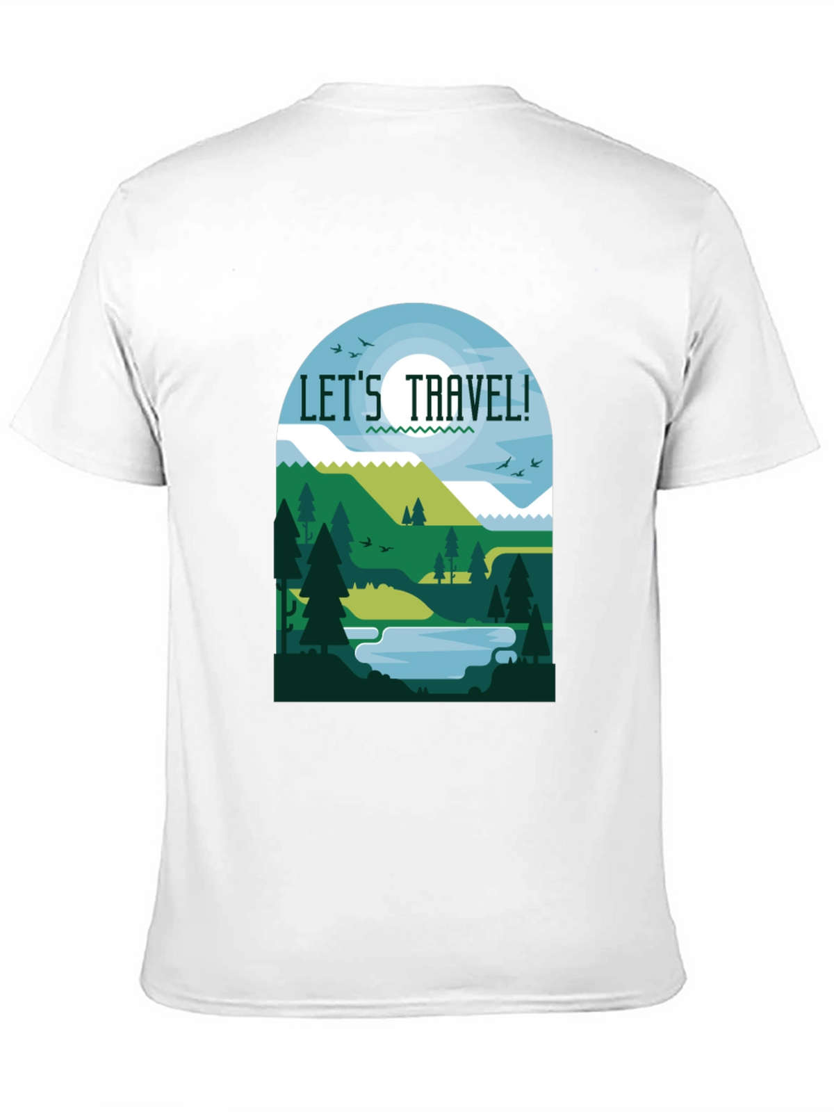Lets Travel T-Shirt - Adventure Awaits!