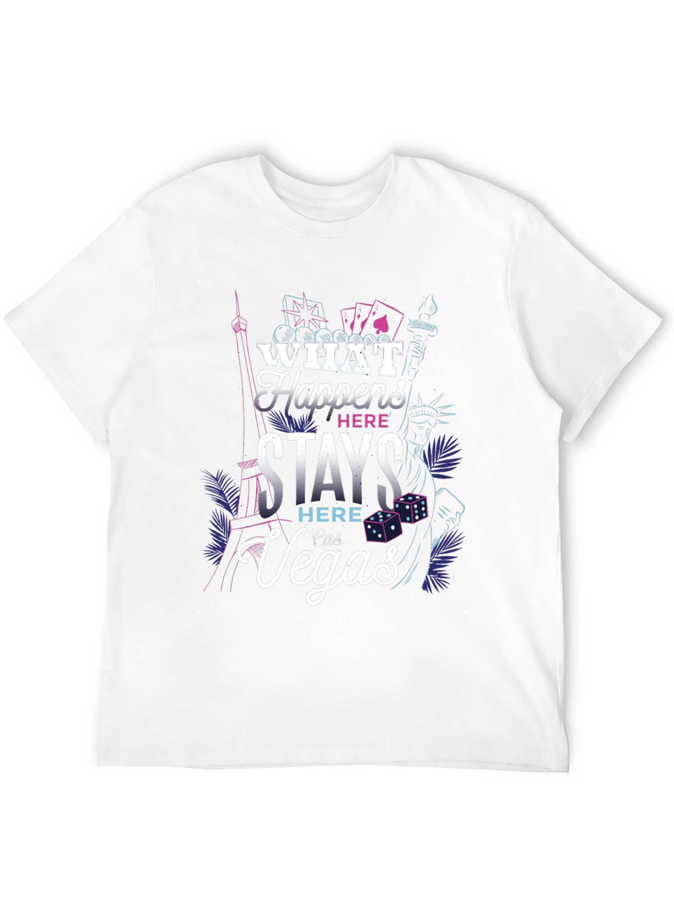 What Happens In Vegas Graphic T-Shirt