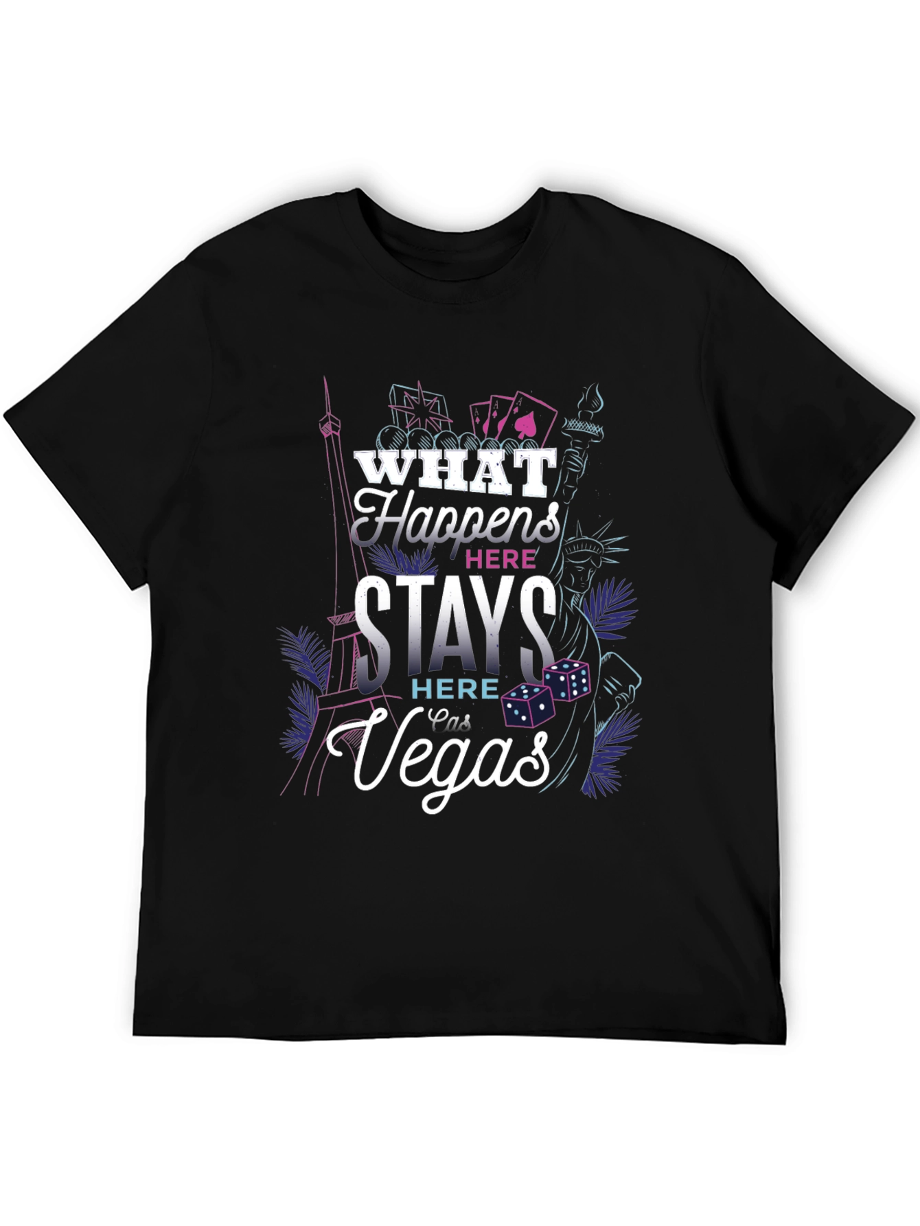 What Happens In Vegas Graphic T-Shirt