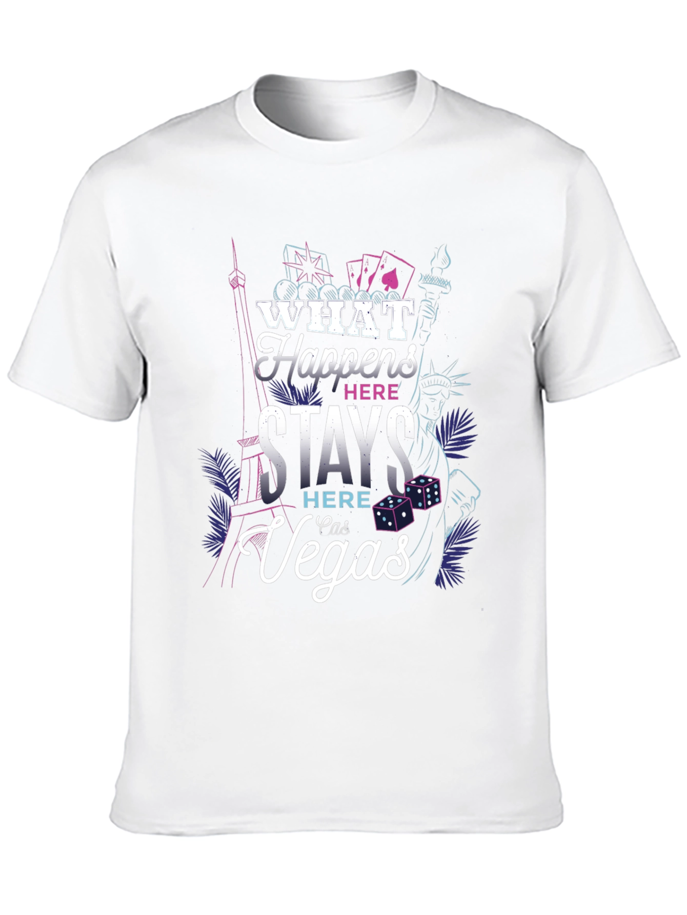 What Happens In Vegas Graphic T-Shirt