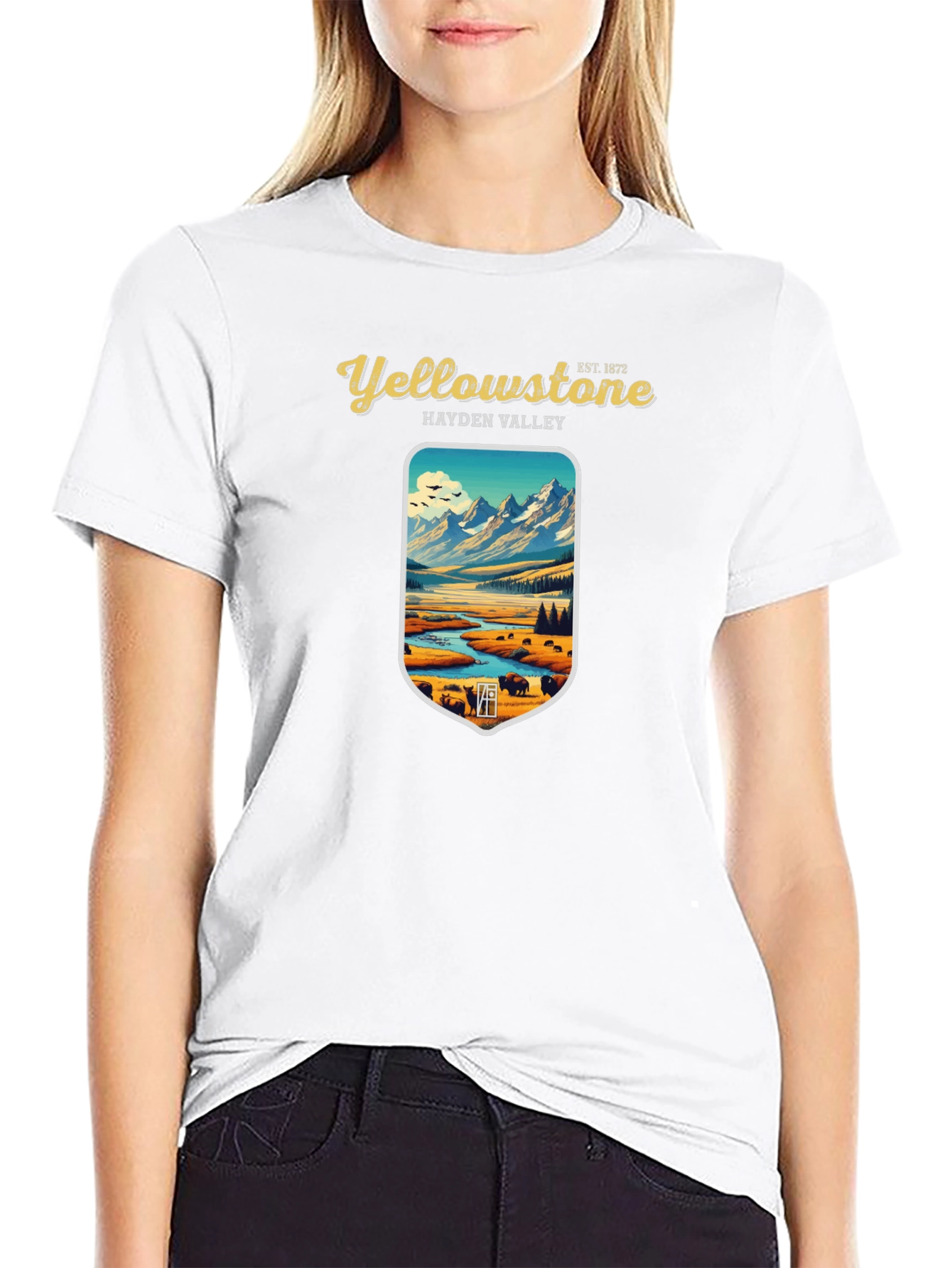 Yellowstone Hayden Valley Graphic Tee