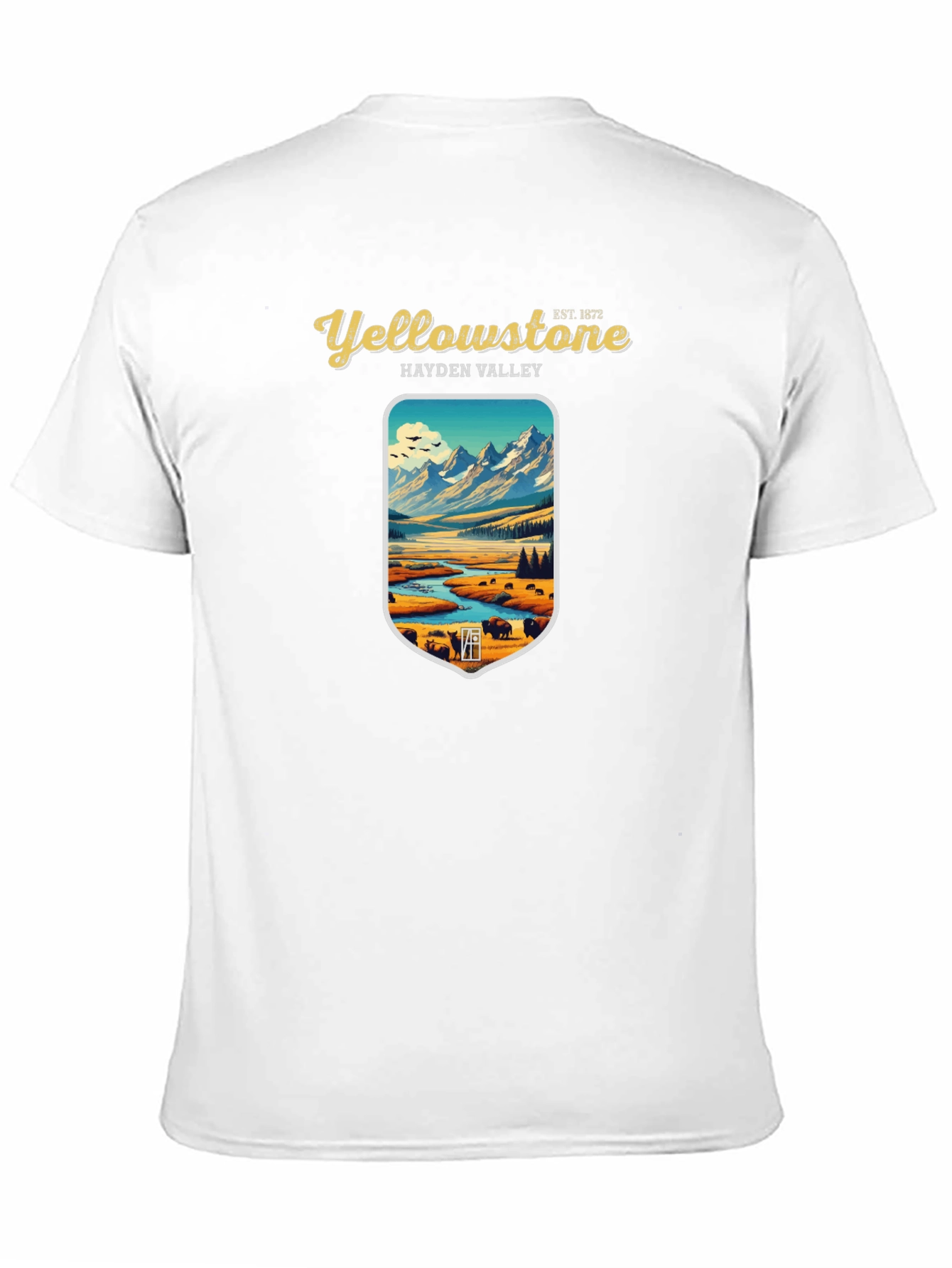 Yellowstone Hayden Valley Graphic Tee