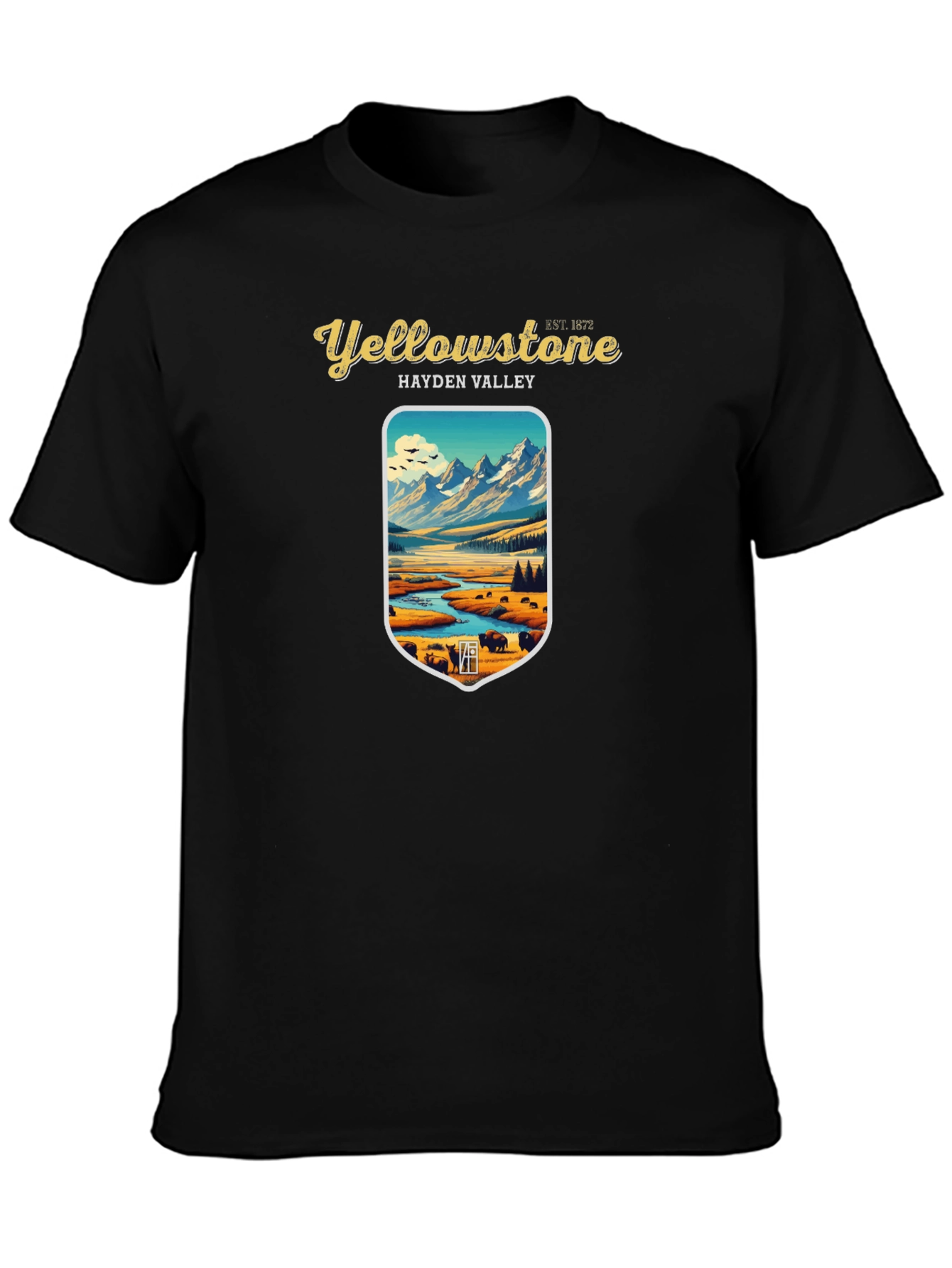 Yellowstone Hayden Valley Graphic Tee