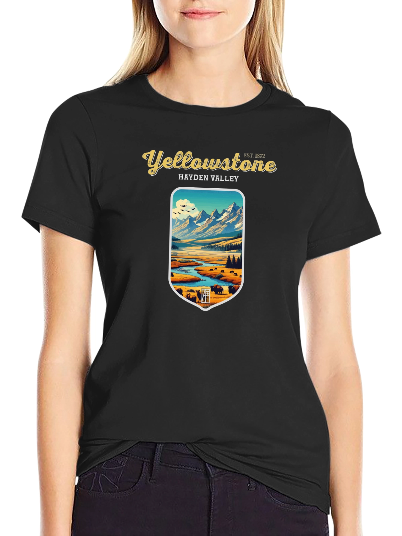 Yellowstone Hayden Valley Graphic Tee