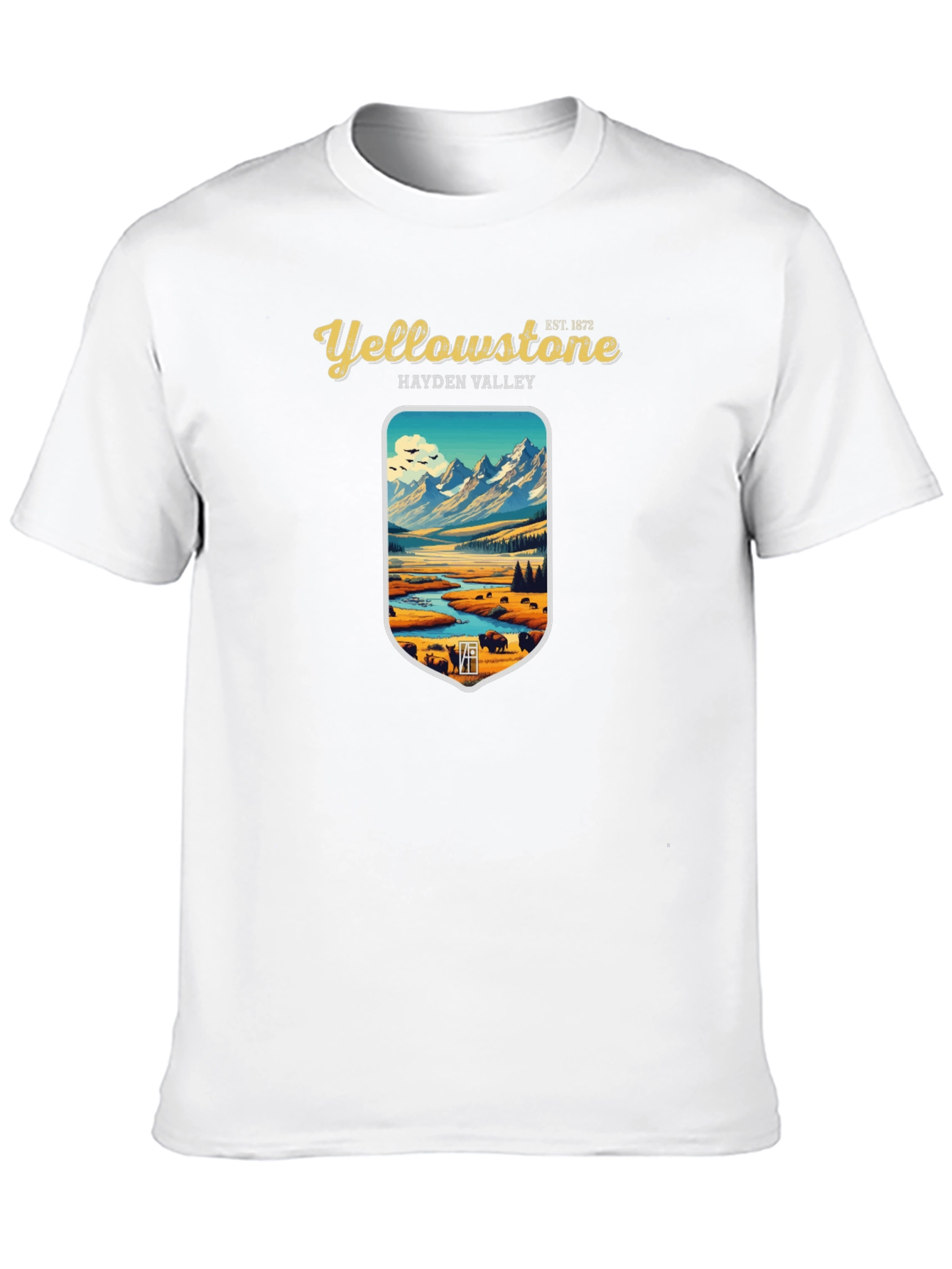 Yellowstone Hayden Valley Graphic Tee