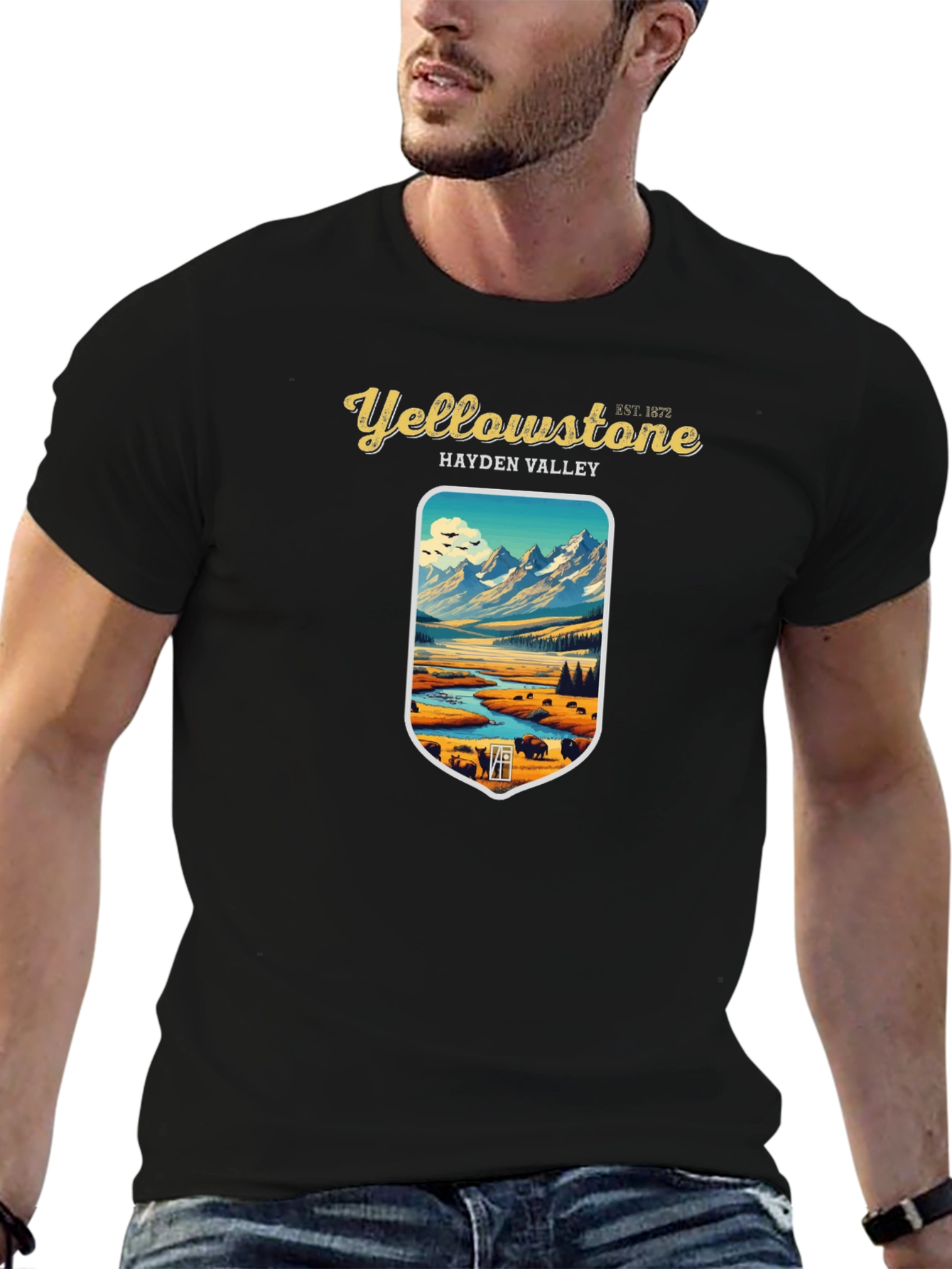 Yellowstone Hayden Valley Graphic Tee