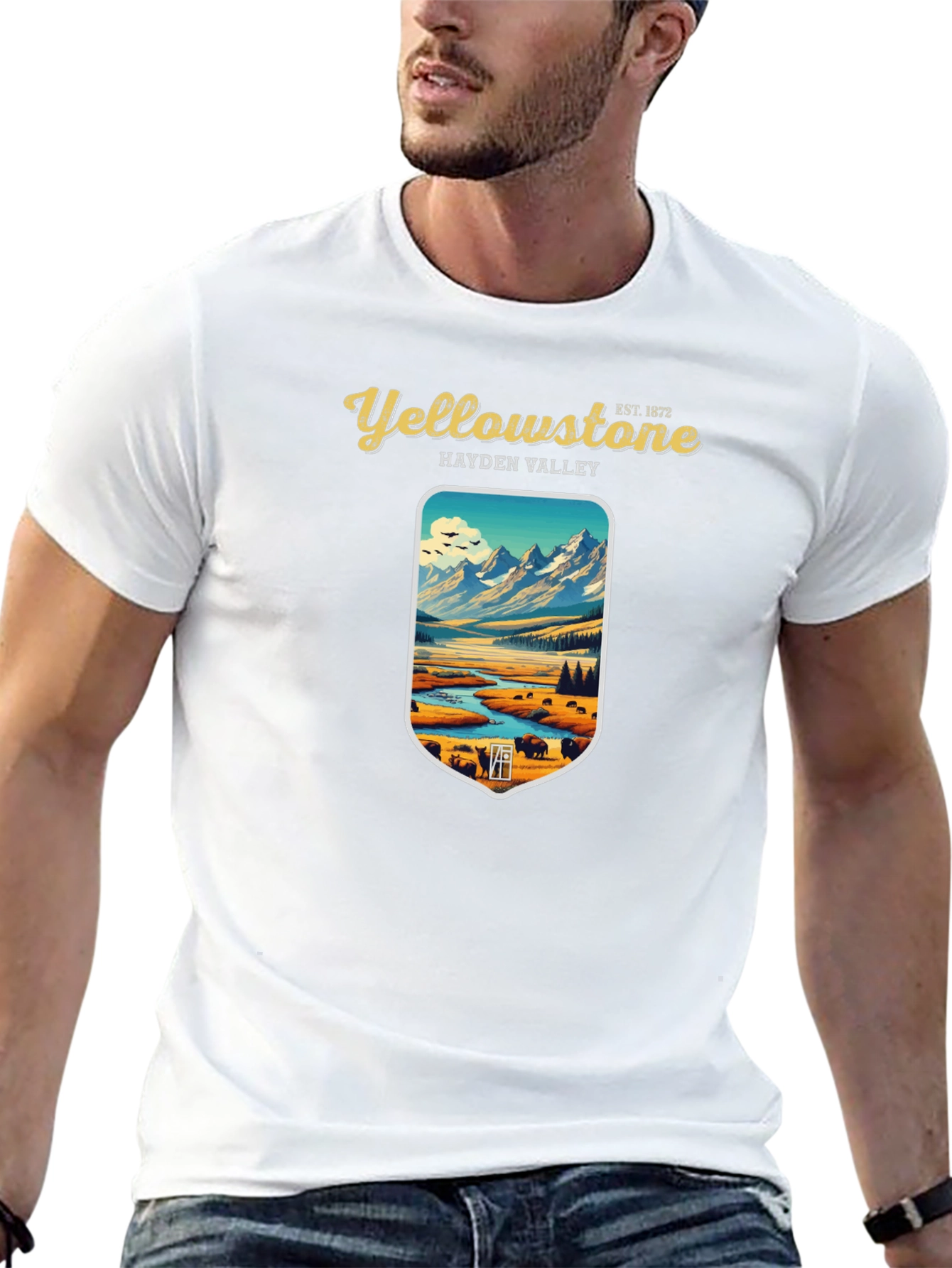 Yellowstone Hayden Valley Graphic Tee