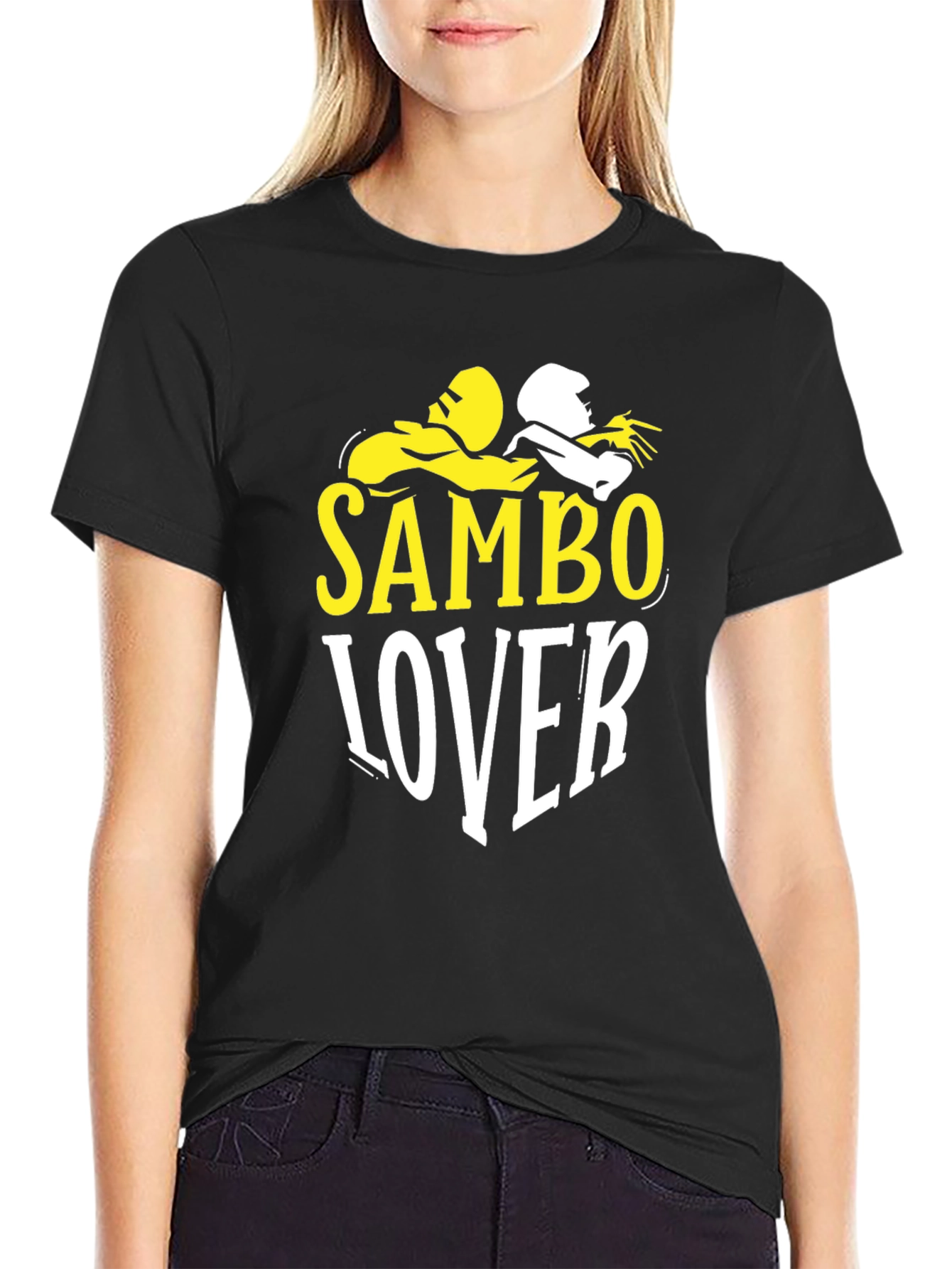 Sambo Lover Black T-Shirt