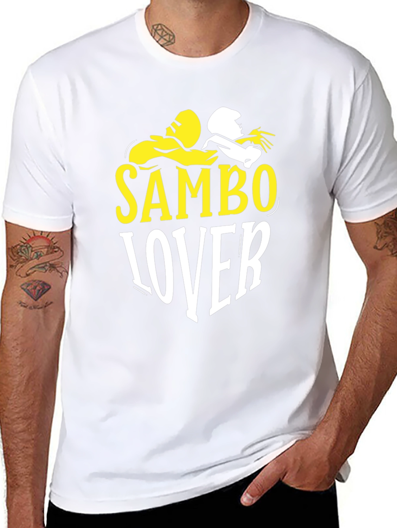 Sambo Lover Black T-Shirt