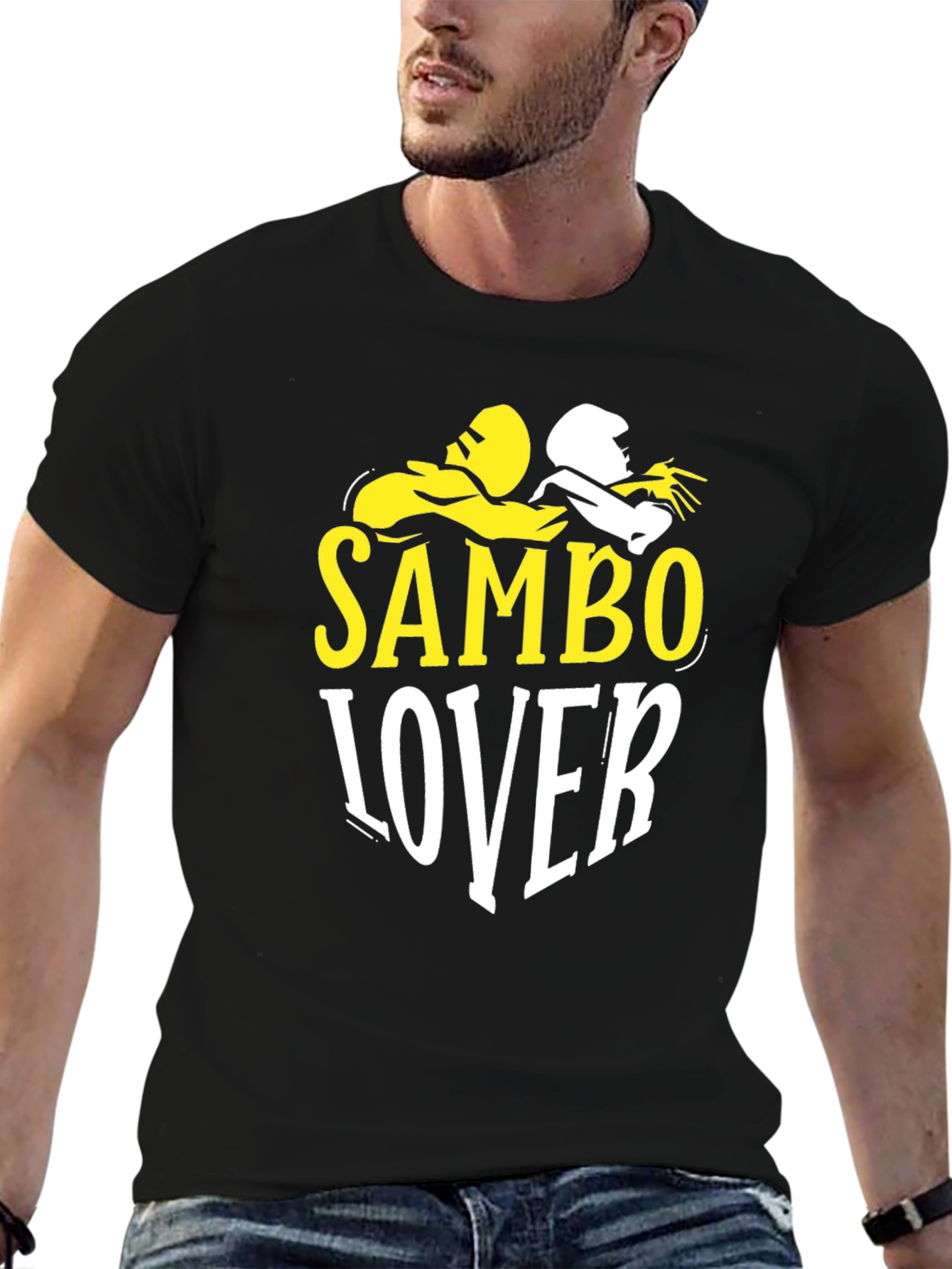 Sambo Lover Black T-Shirt