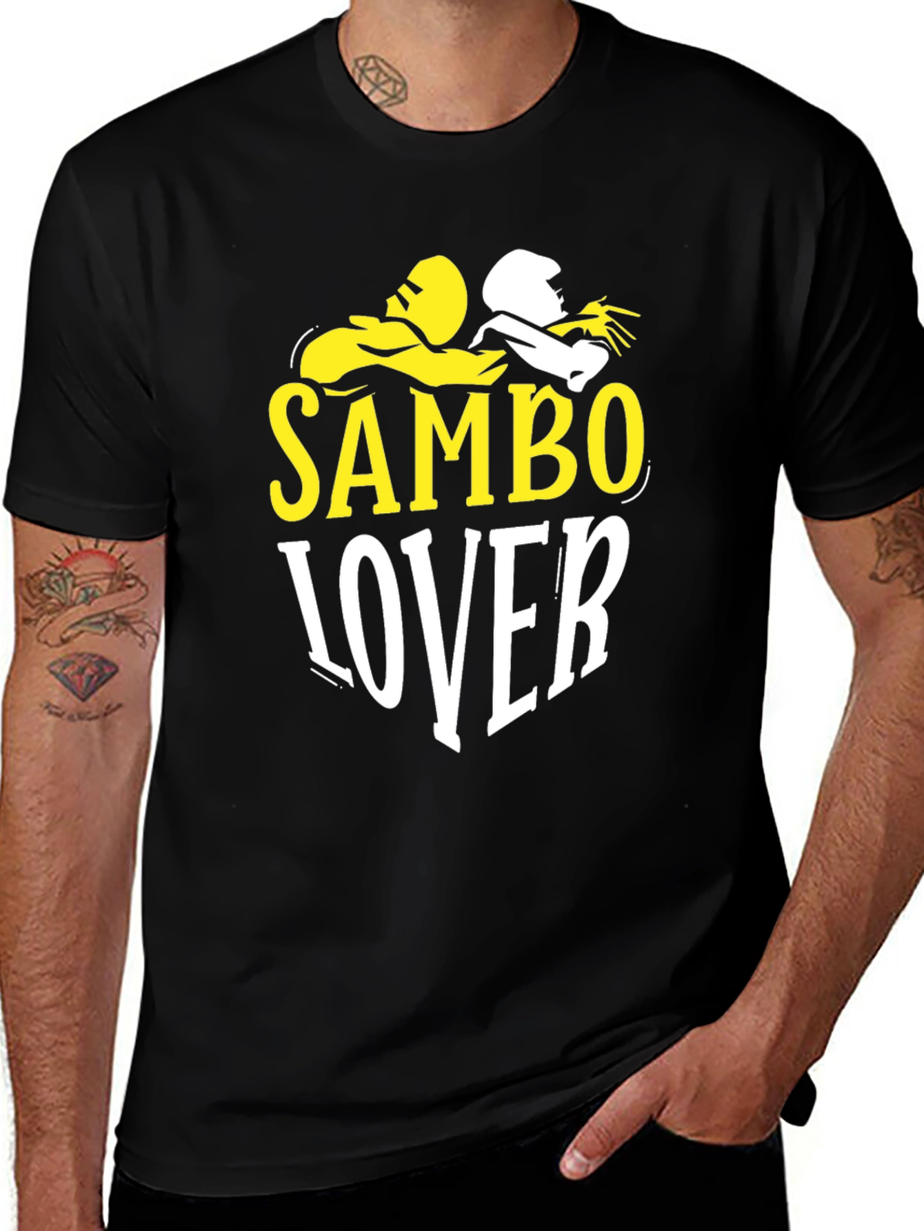 Sambo Lover Black T-Shirt