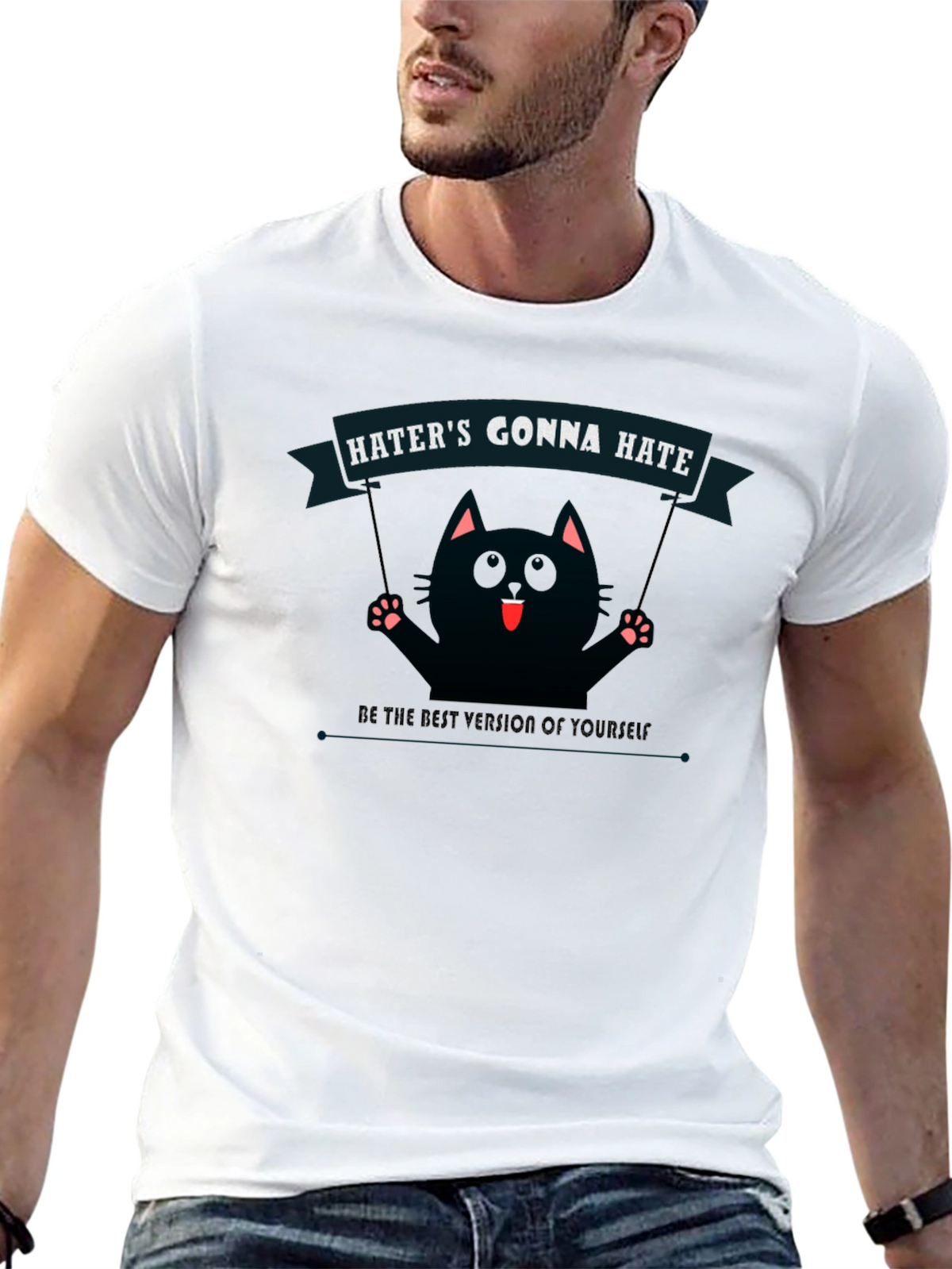 Haters Gonna Hate Cat T-Shirt
