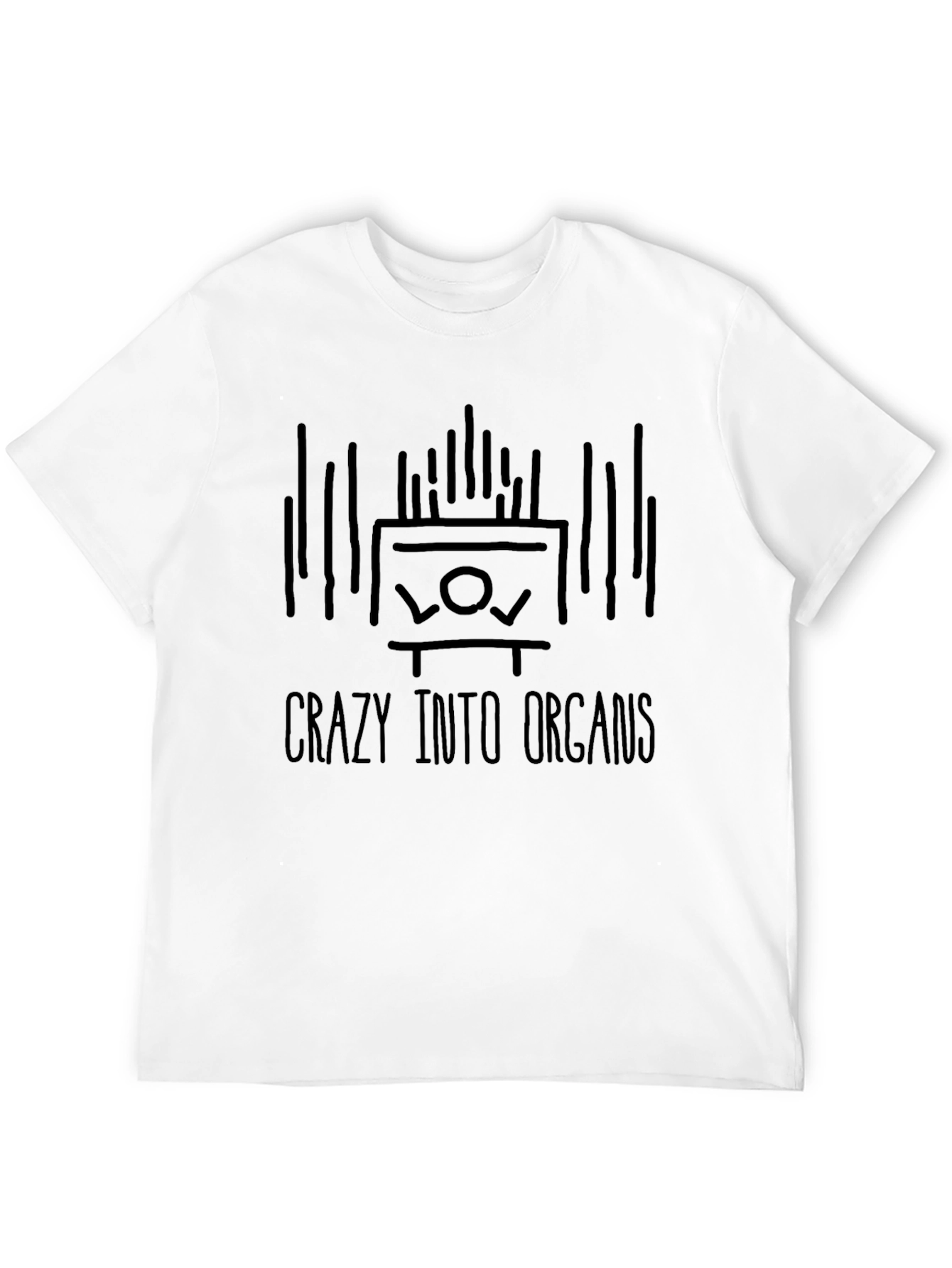 Crazy Into Organs Graphic T-Shirt