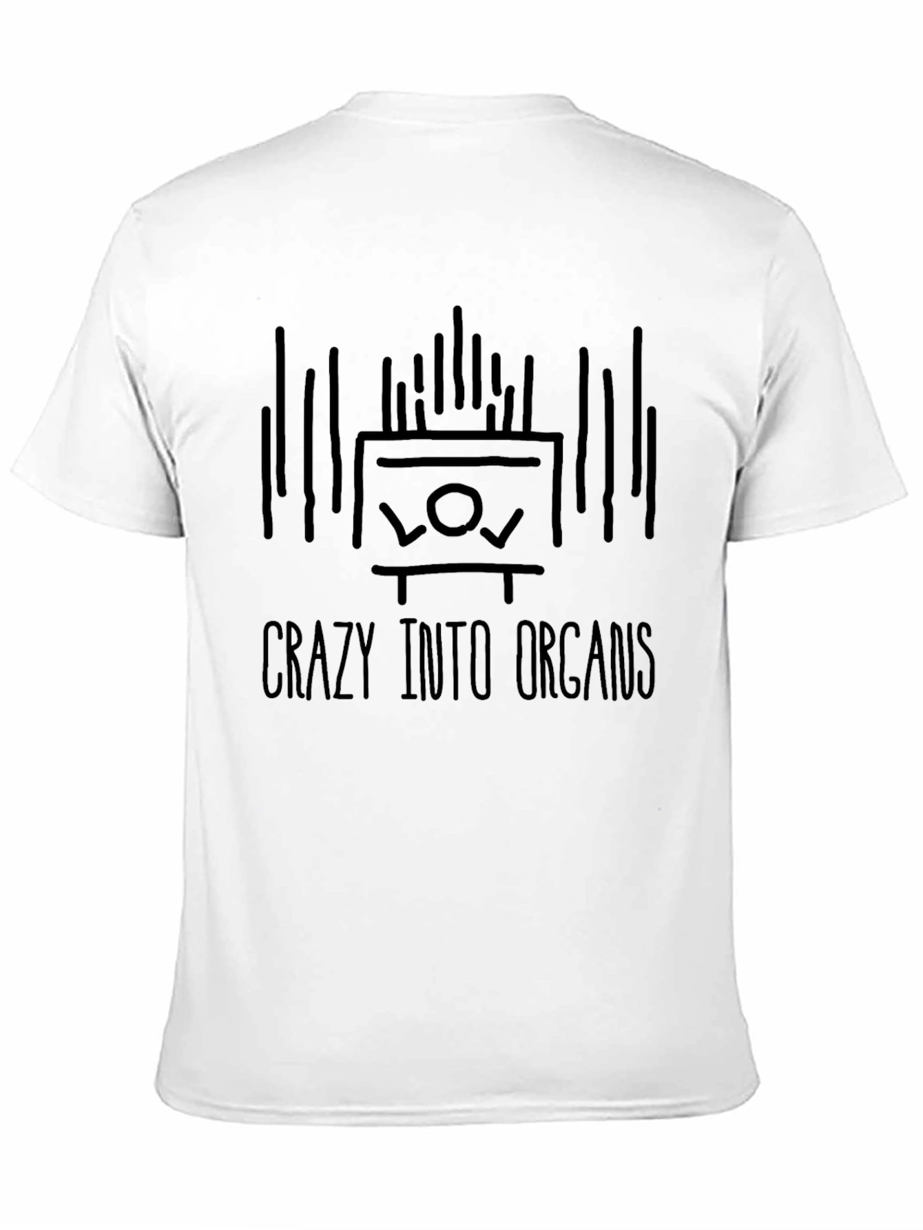Crazy Into Organs Graphic T-Shirt