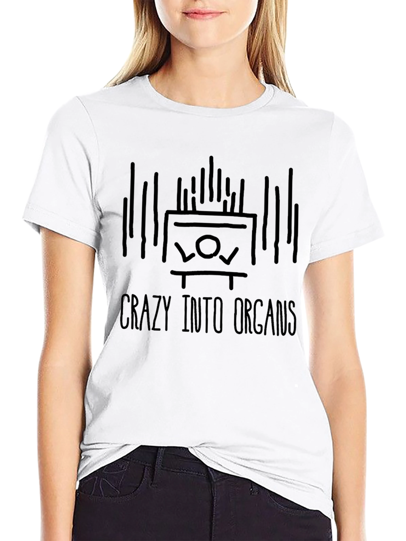 Crazy Into Organs Graphic T-Shirt