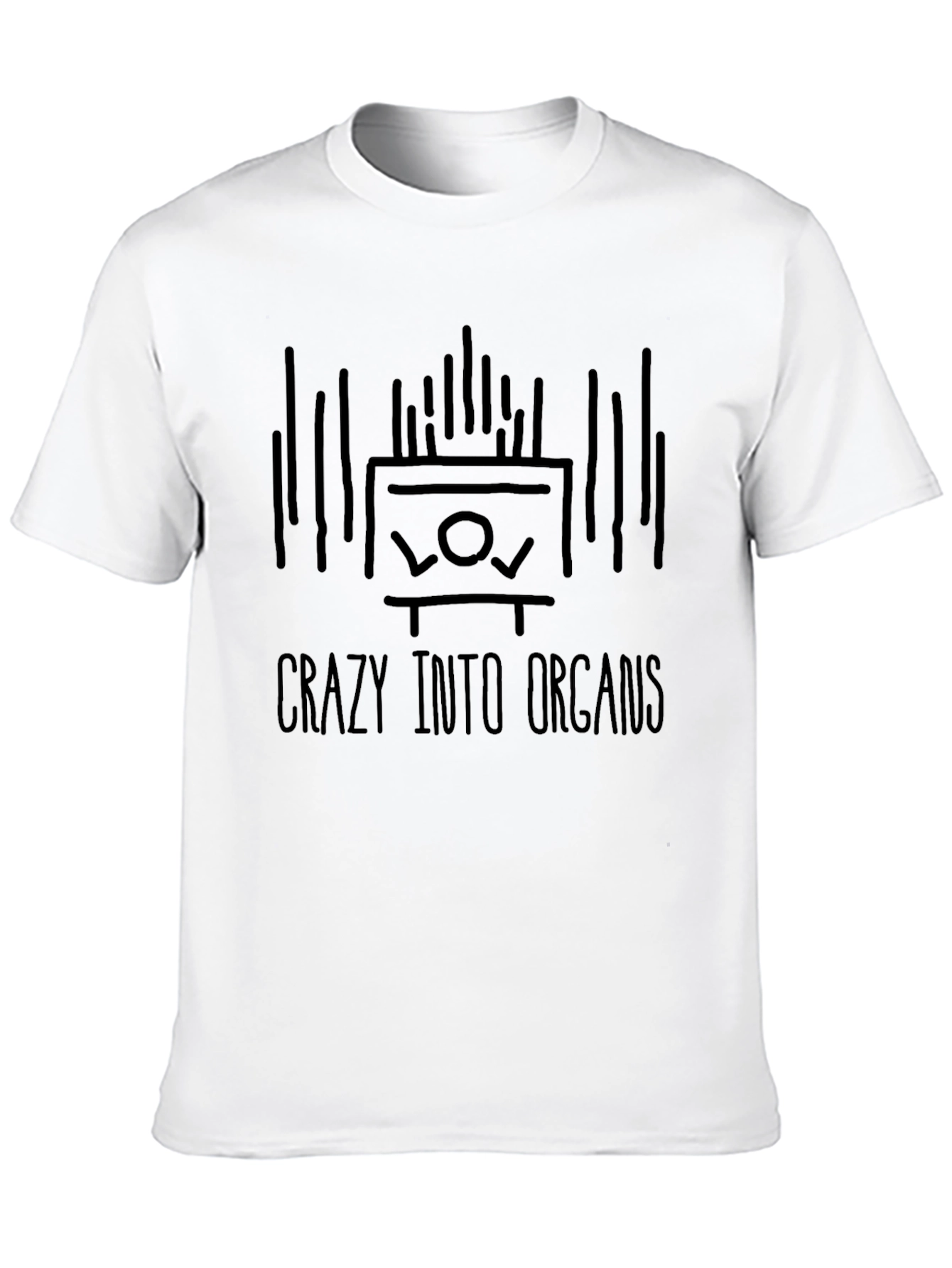 Crazy Into Organs Graphic T-Shirt