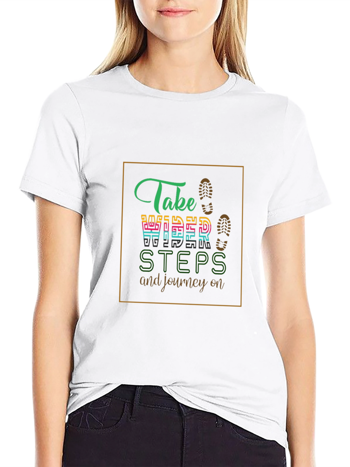 Motivational Journey Black T-Shirt