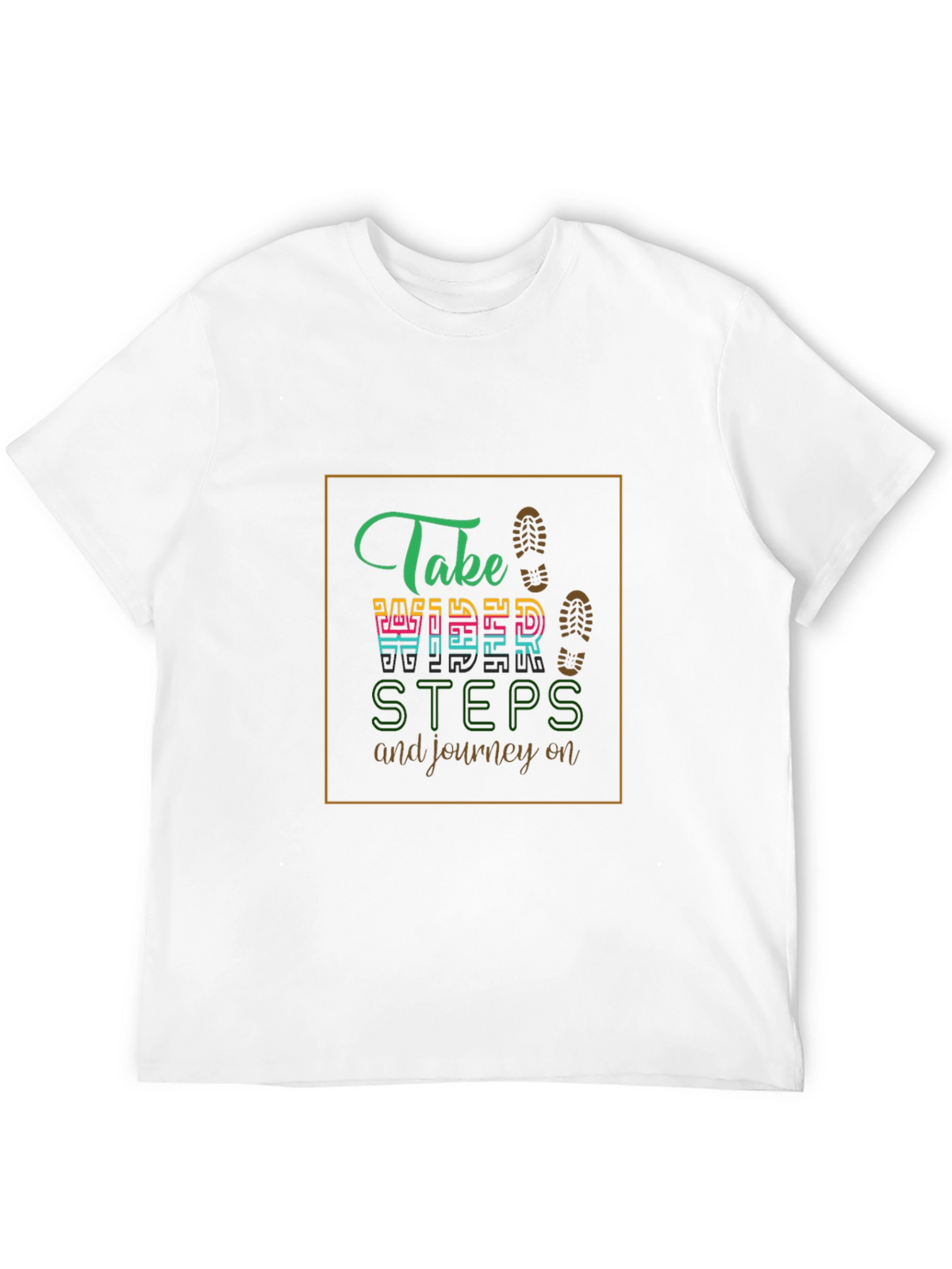 Motivational Journey Black T-Shirt