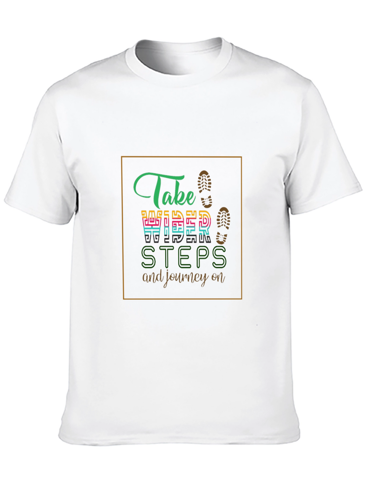 Motivational Journey Black T-Shirt