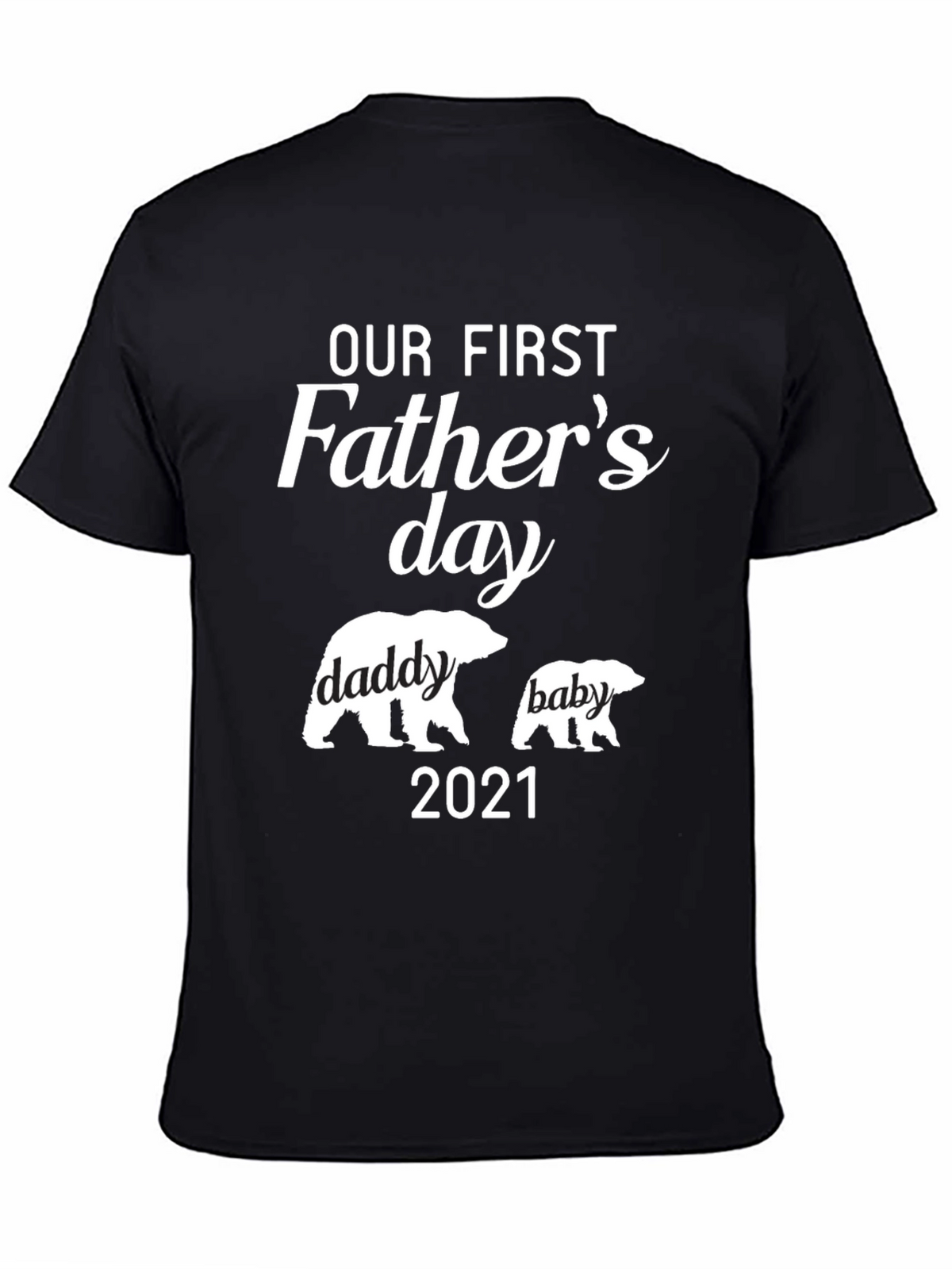 Our First Fathers Day Matching T-Shirt