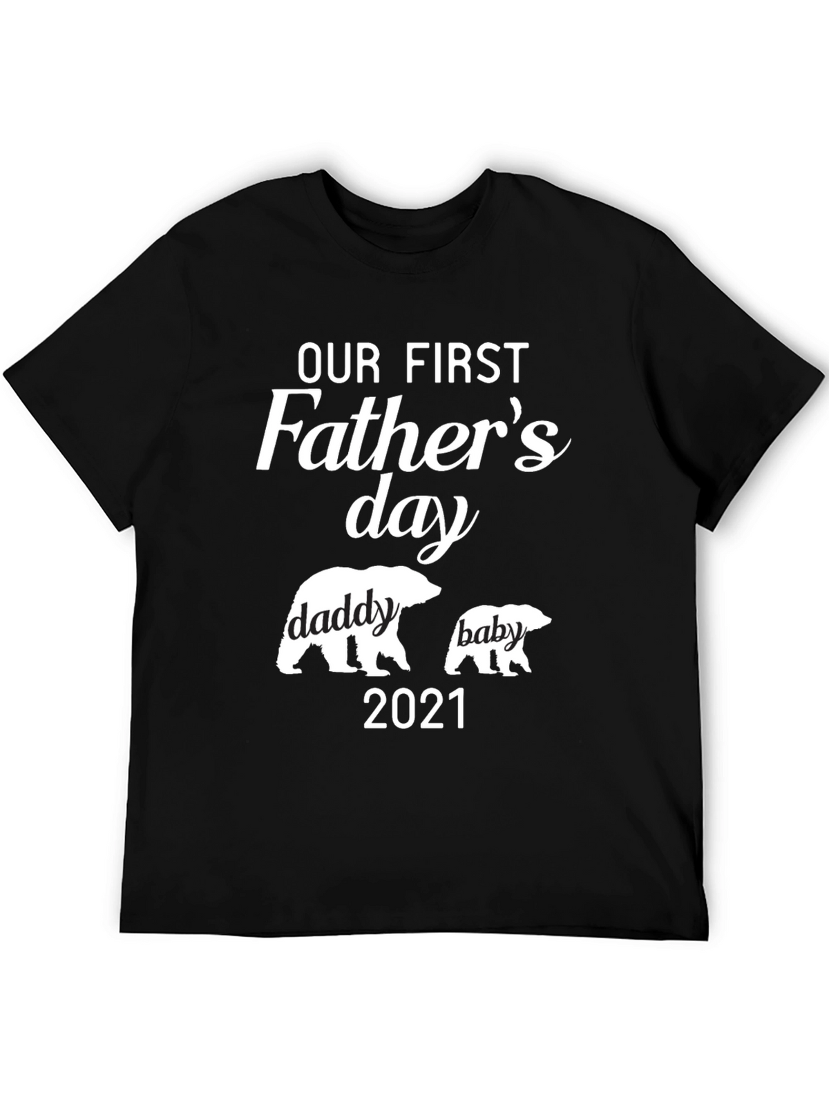 Our First Fathers Day Matching T-Shirt