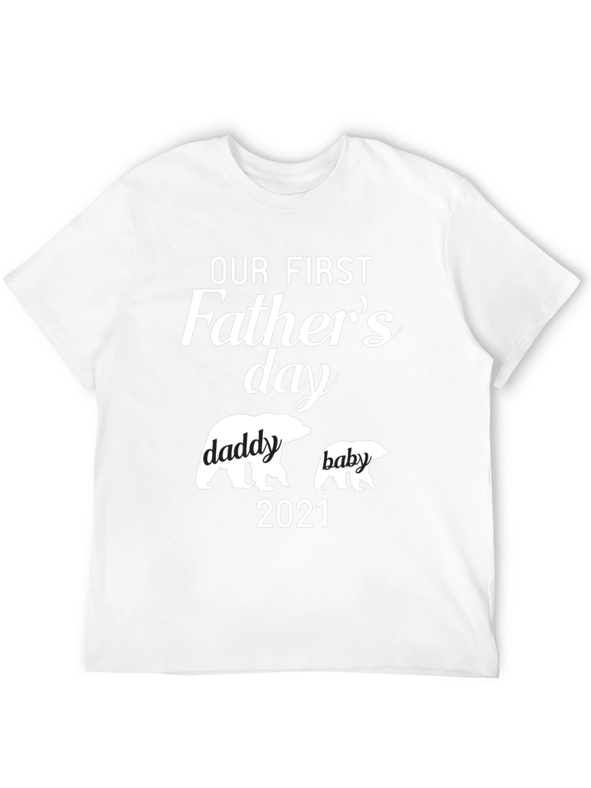 Our First Fathers Day Matching T-Shirt
