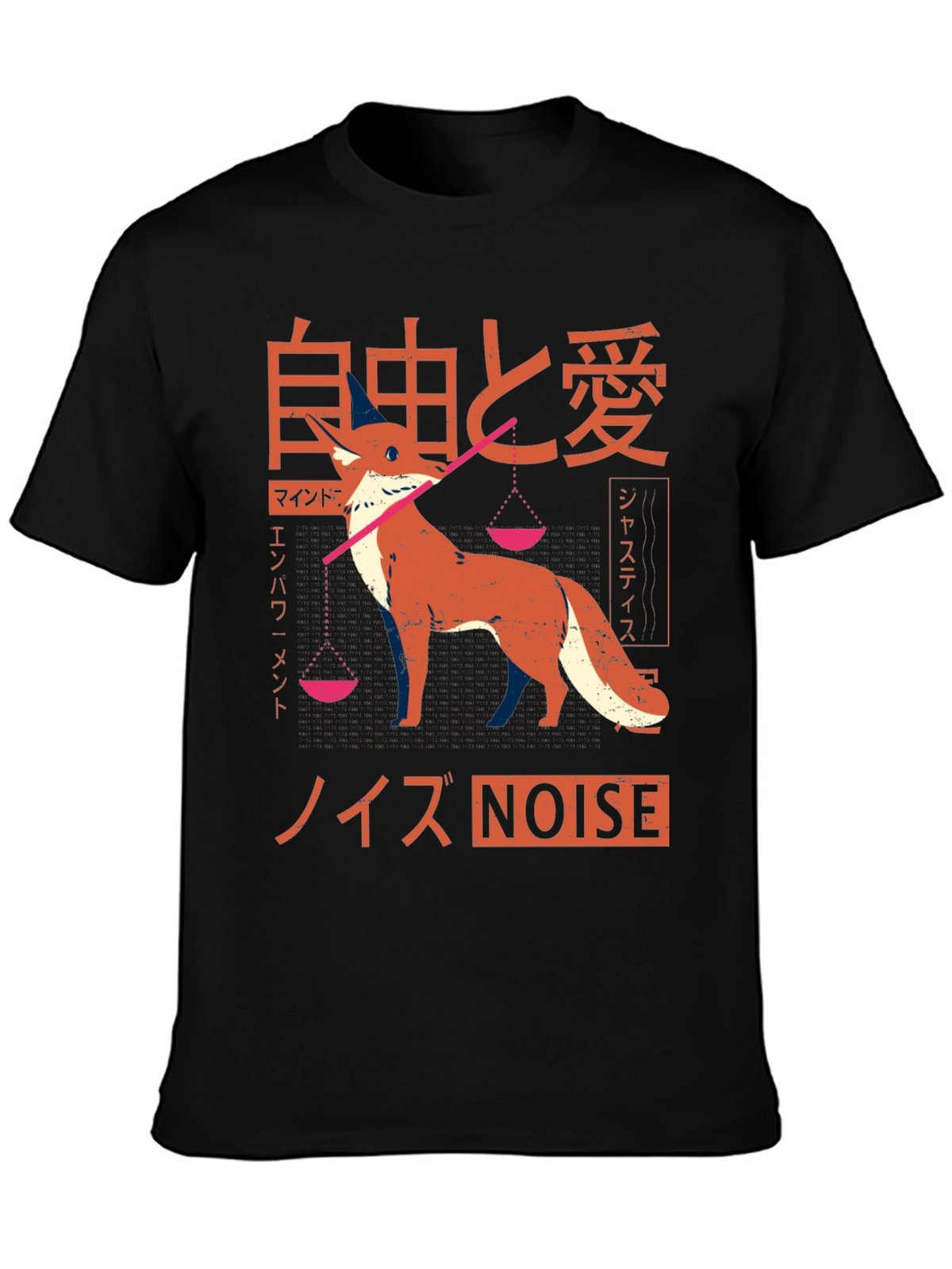 Japanese Fox Graphic Tee