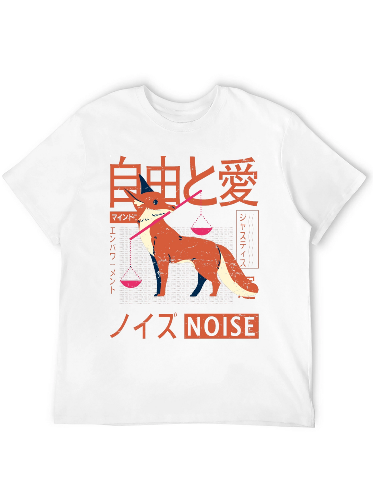 Japanese Fox Graphic Tee