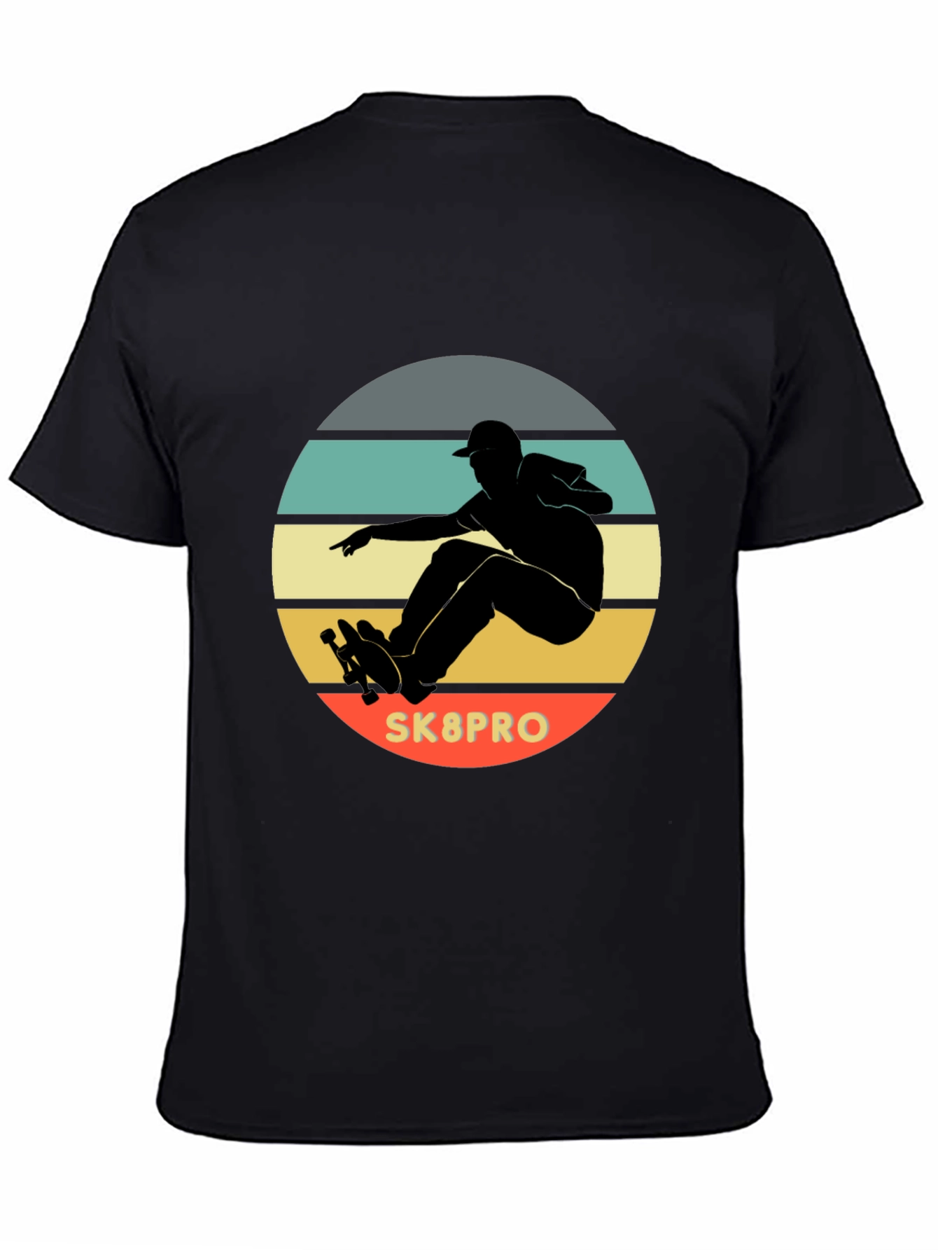 Skateboarding T-Shirt - Retro Style