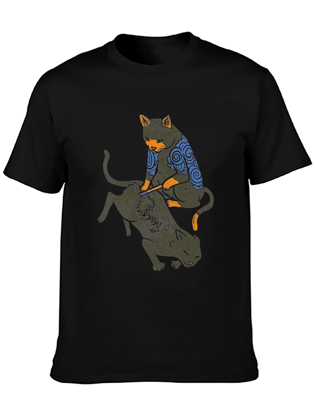 Tattoo Cat Graphic Tee