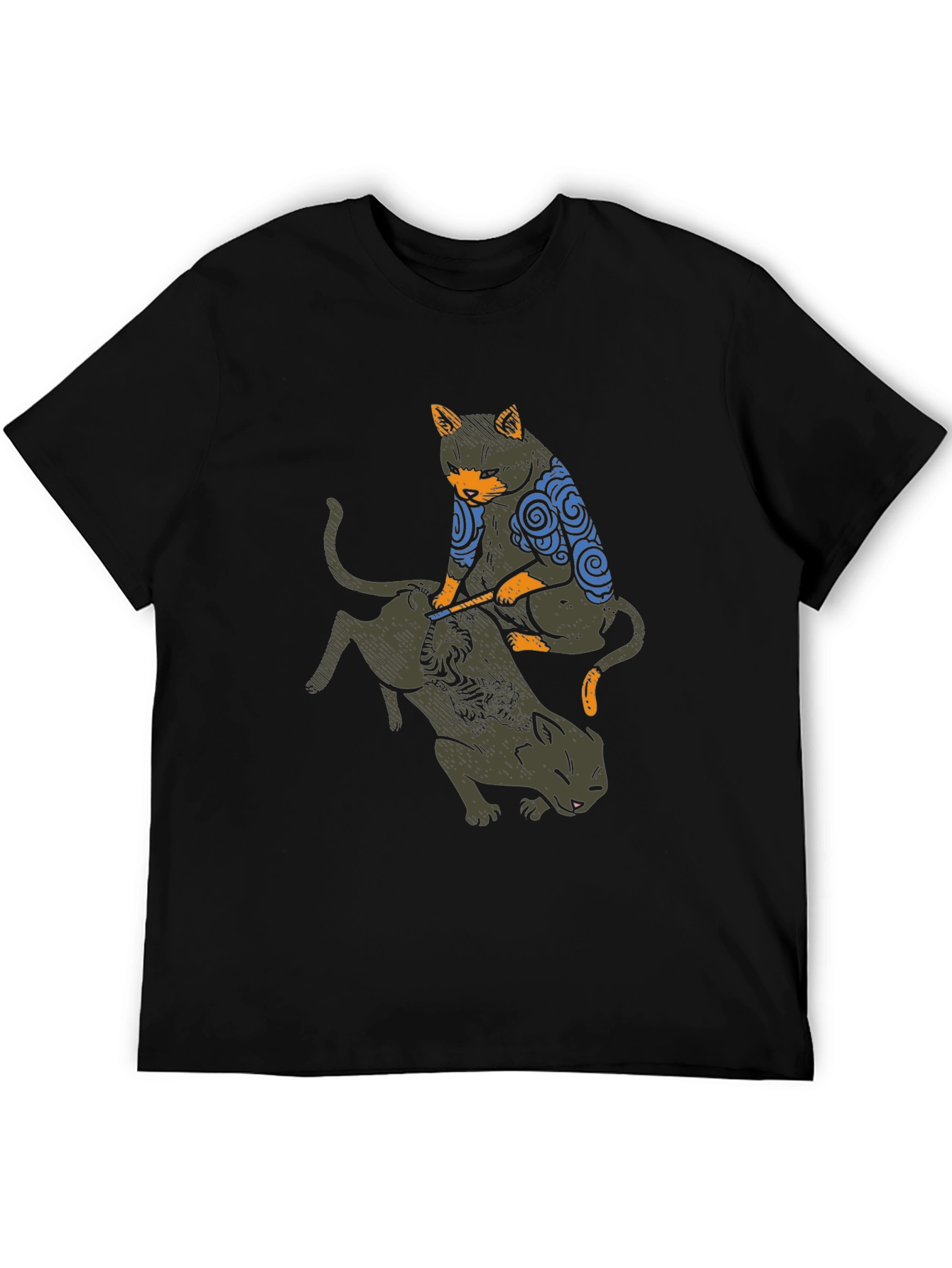Tattoo Cat Graphic Tee