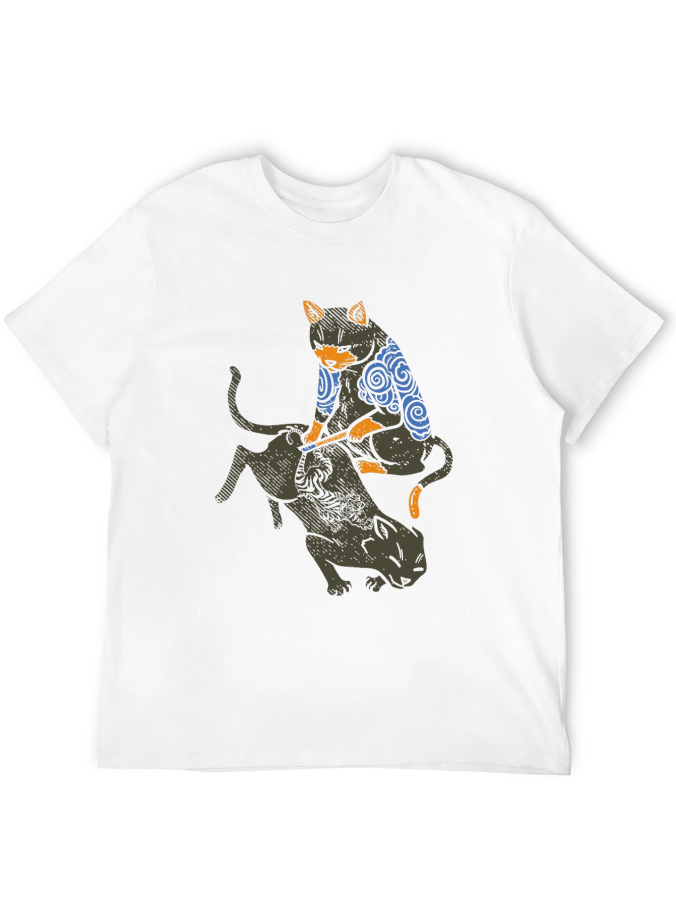 Tattoo Cat Graphic Tee
