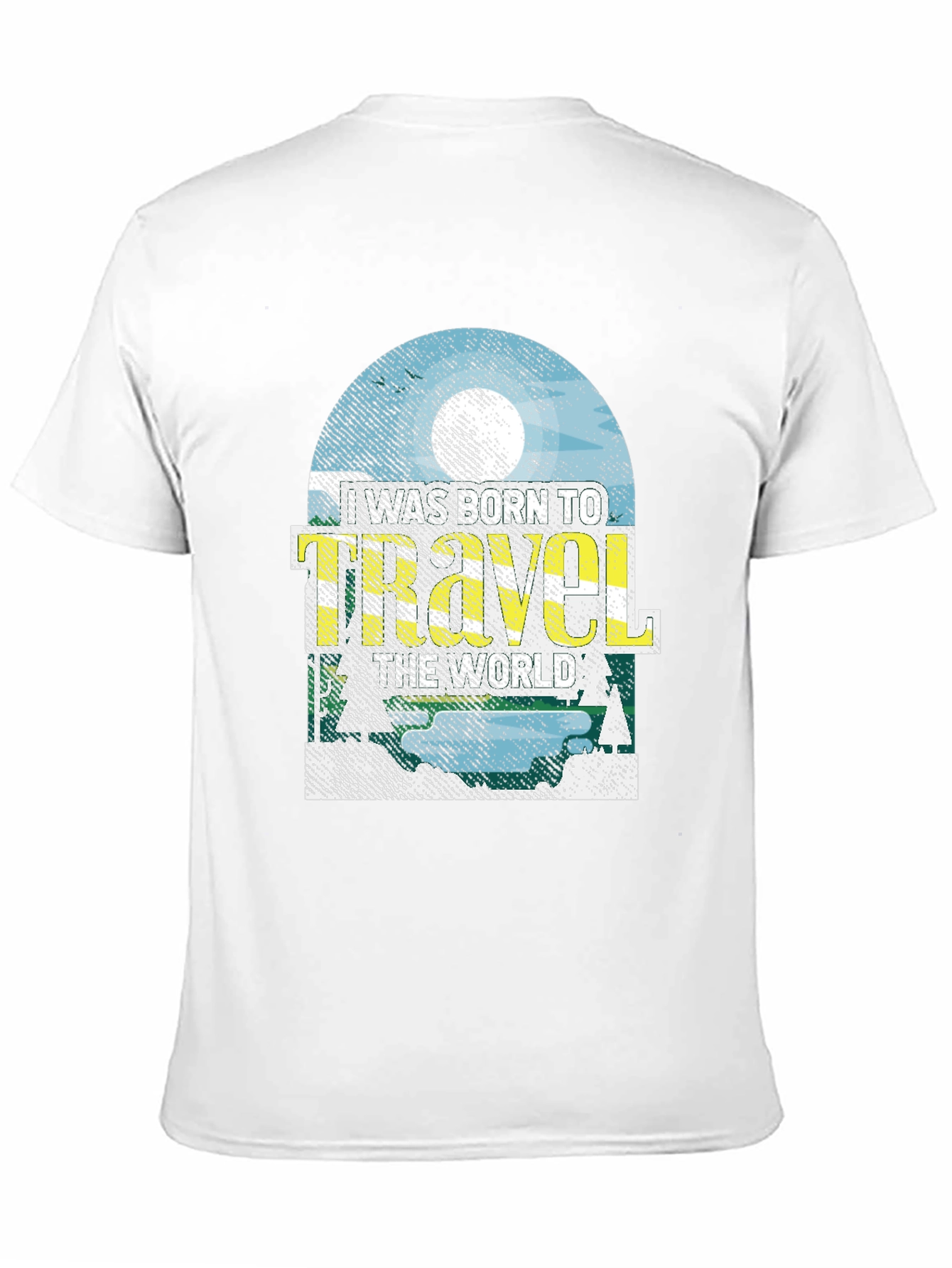 Born to Travel Worlds T-Shirt
