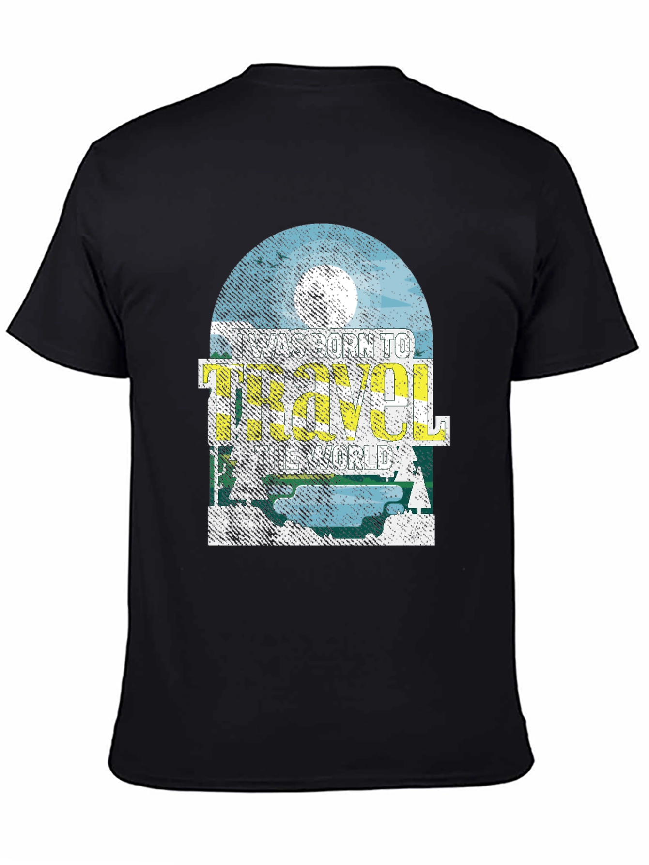 Born to Travel Worlds T-Shirt
