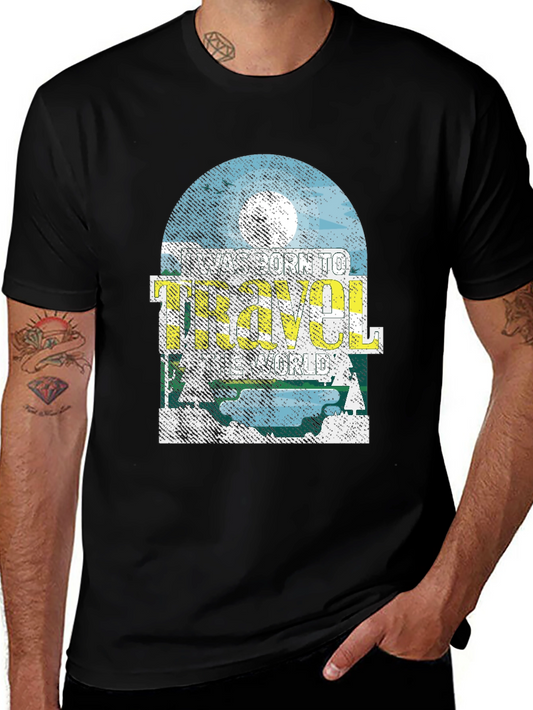 Born to Travel Worlds T-Shirt