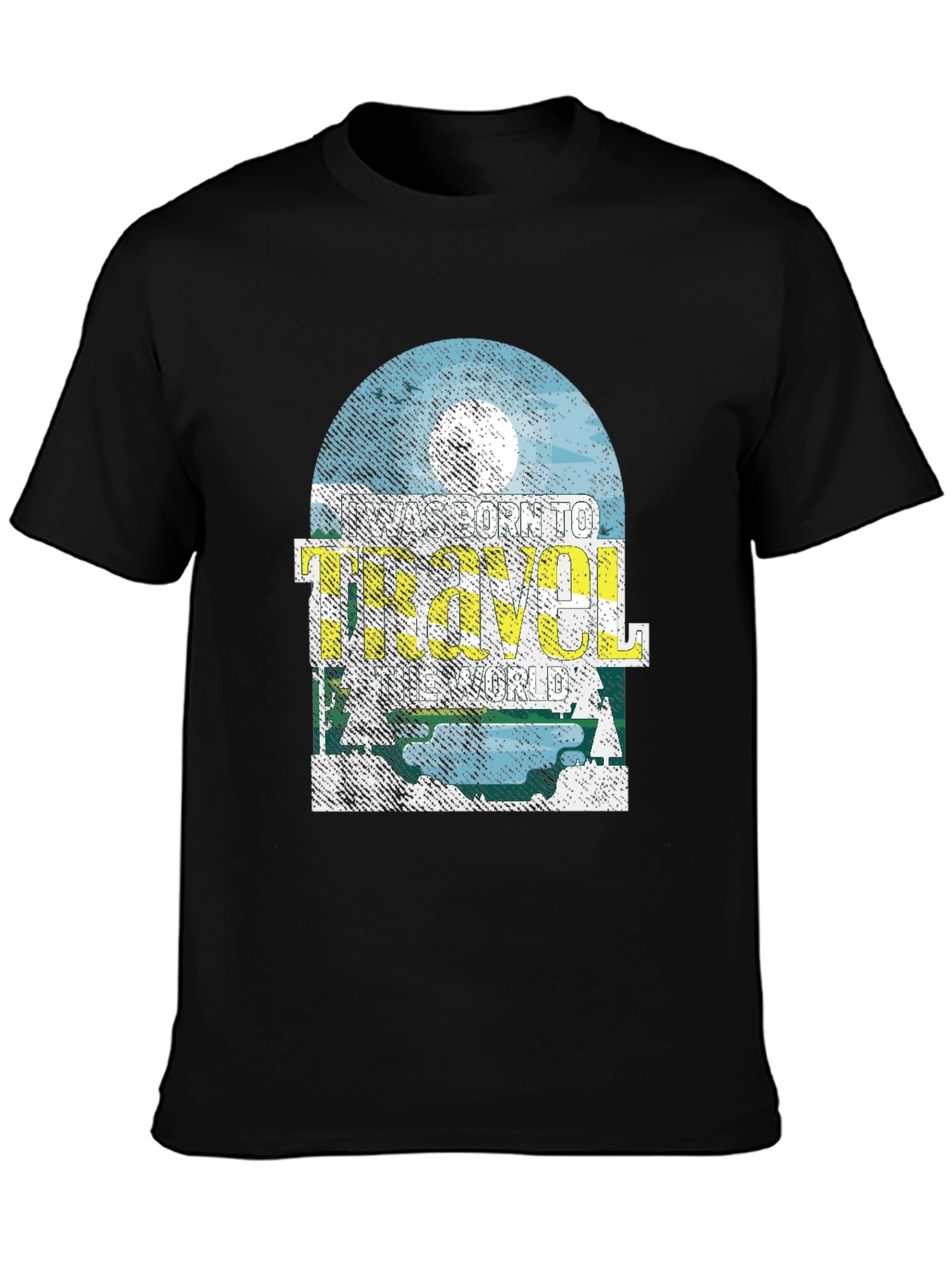 Born to Travel Worlds T-Shirt
