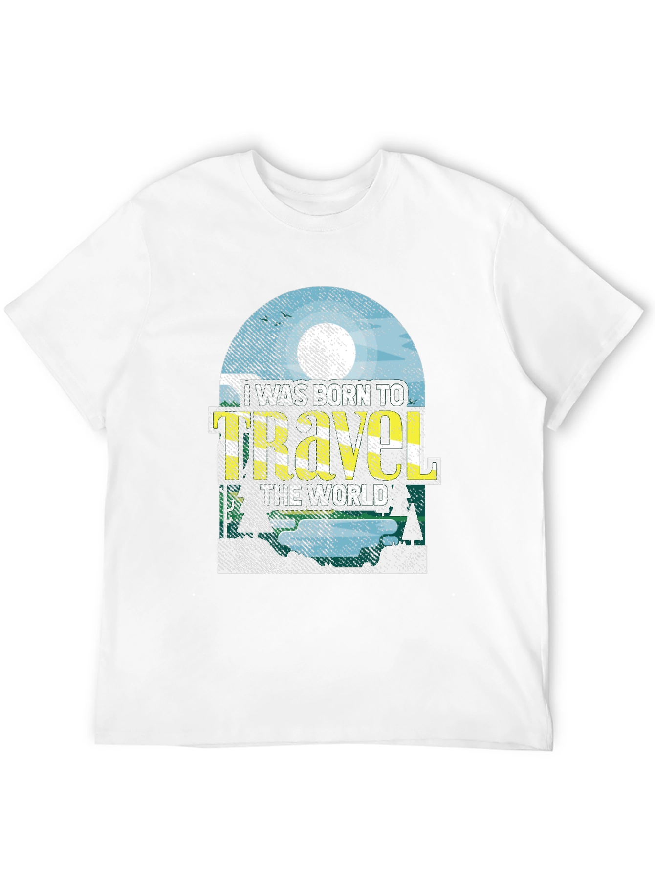 Born to Travel Worlds T-Shirt