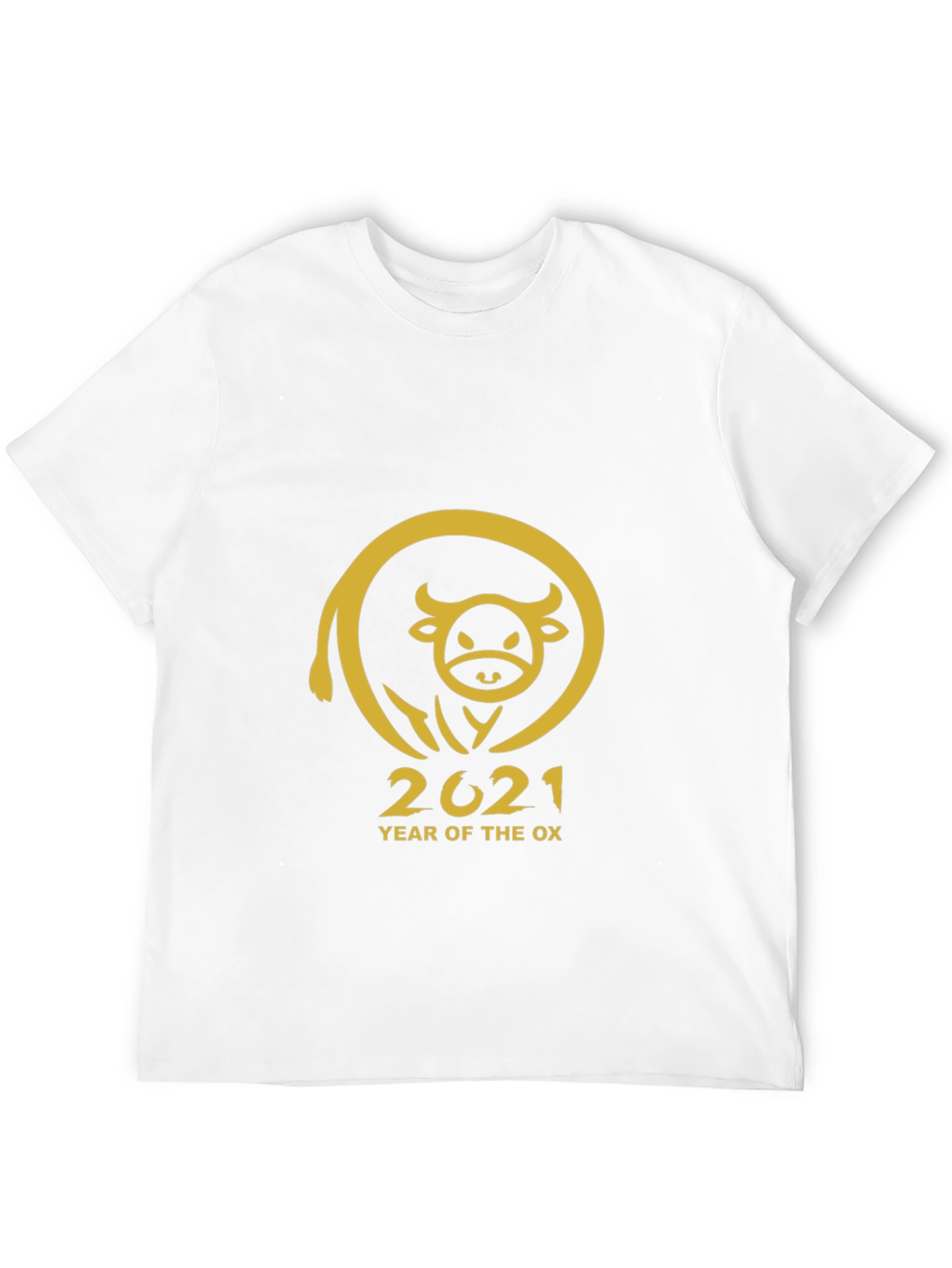 Year of the Ox 2021 Black T-Shirt
