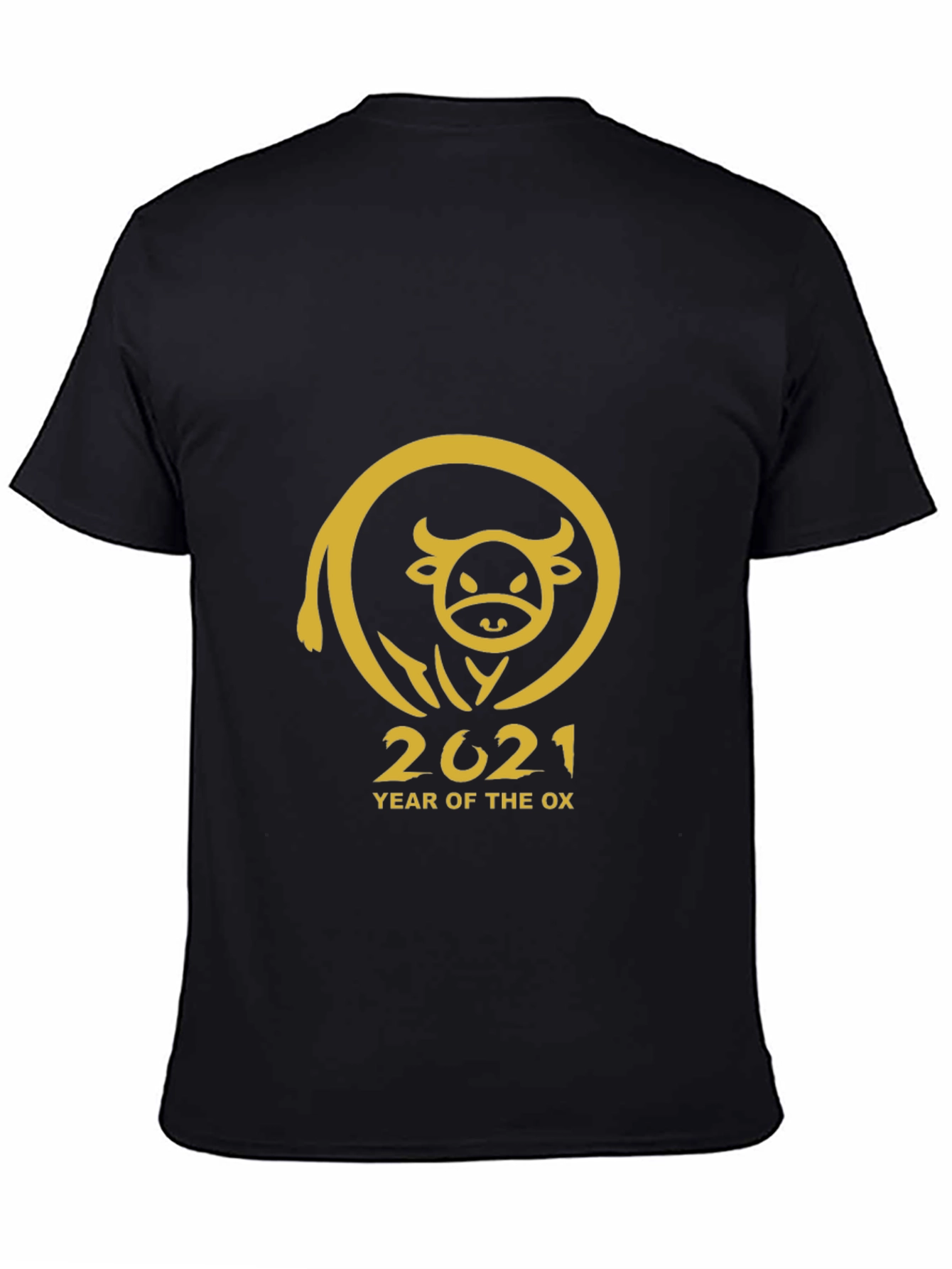 Year of the Ox 2021 Black T-Shirt