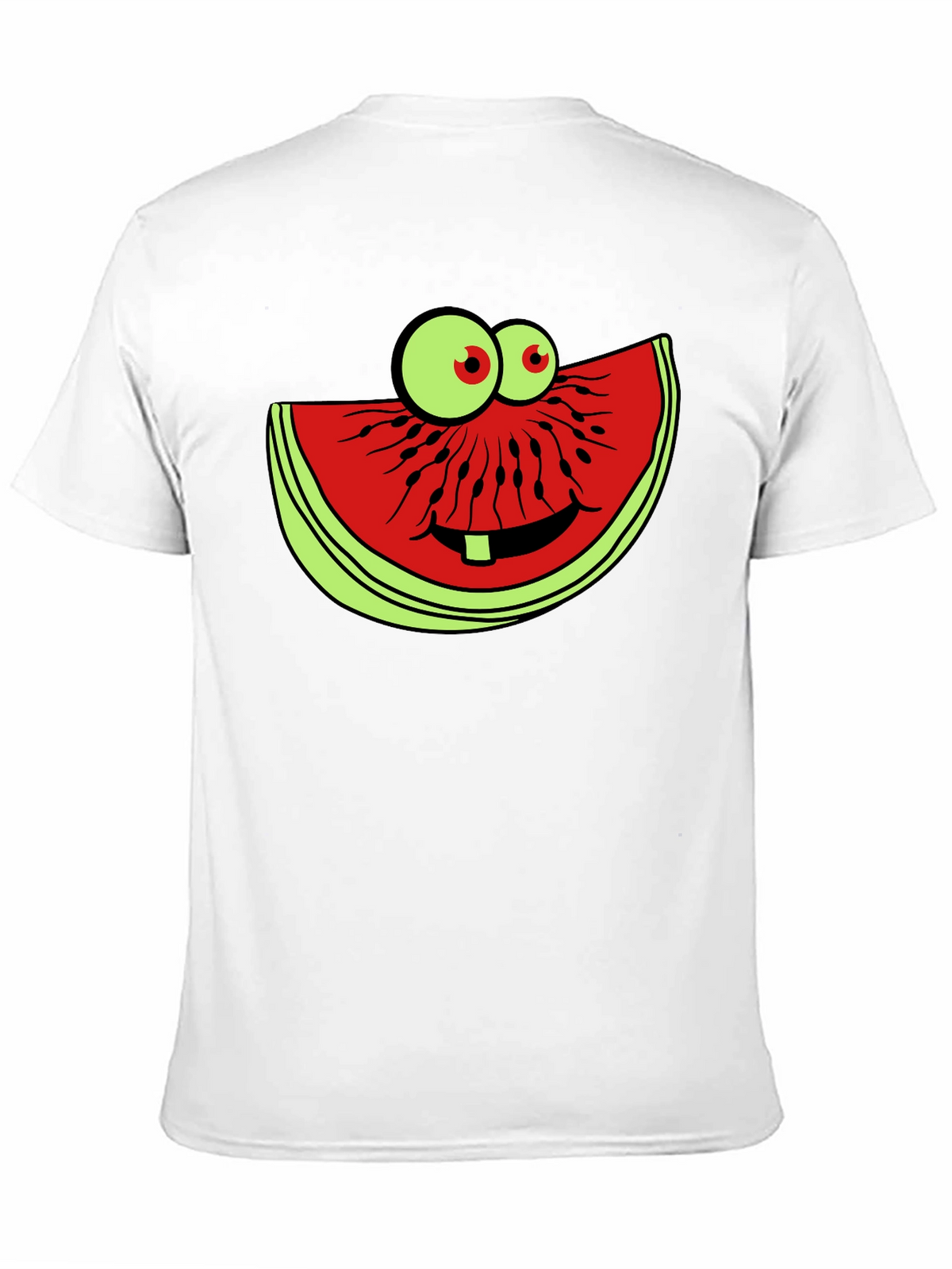 Funny Watermelon Slice Graphic T-Shirt