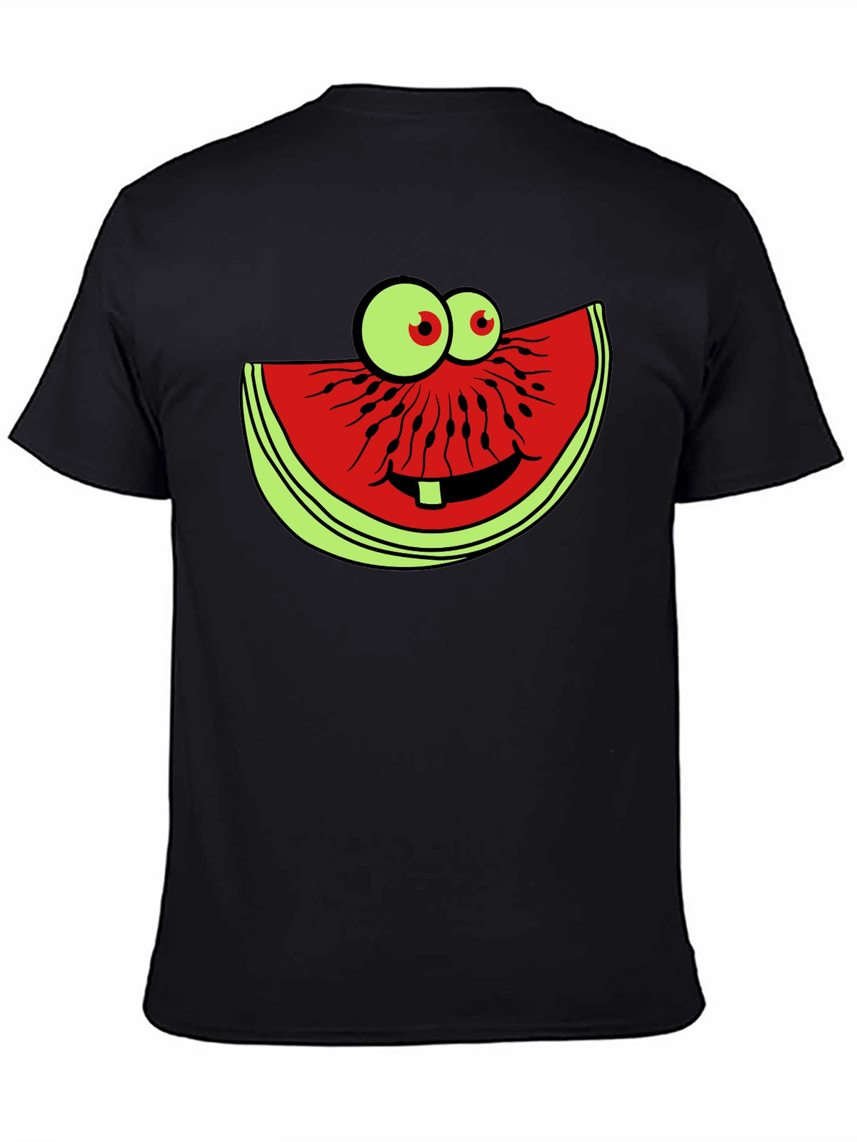 Funny Watermelon Slice Graphic T-Shirt
