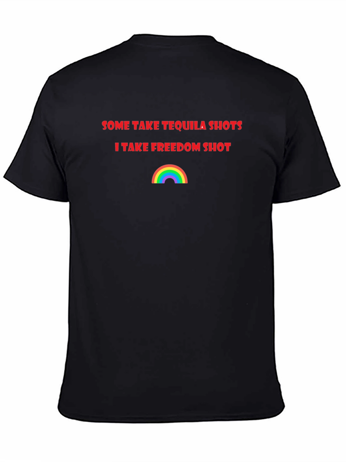 Freedom Shot Graphic Tee - Rainbow Pride T-Shirt
